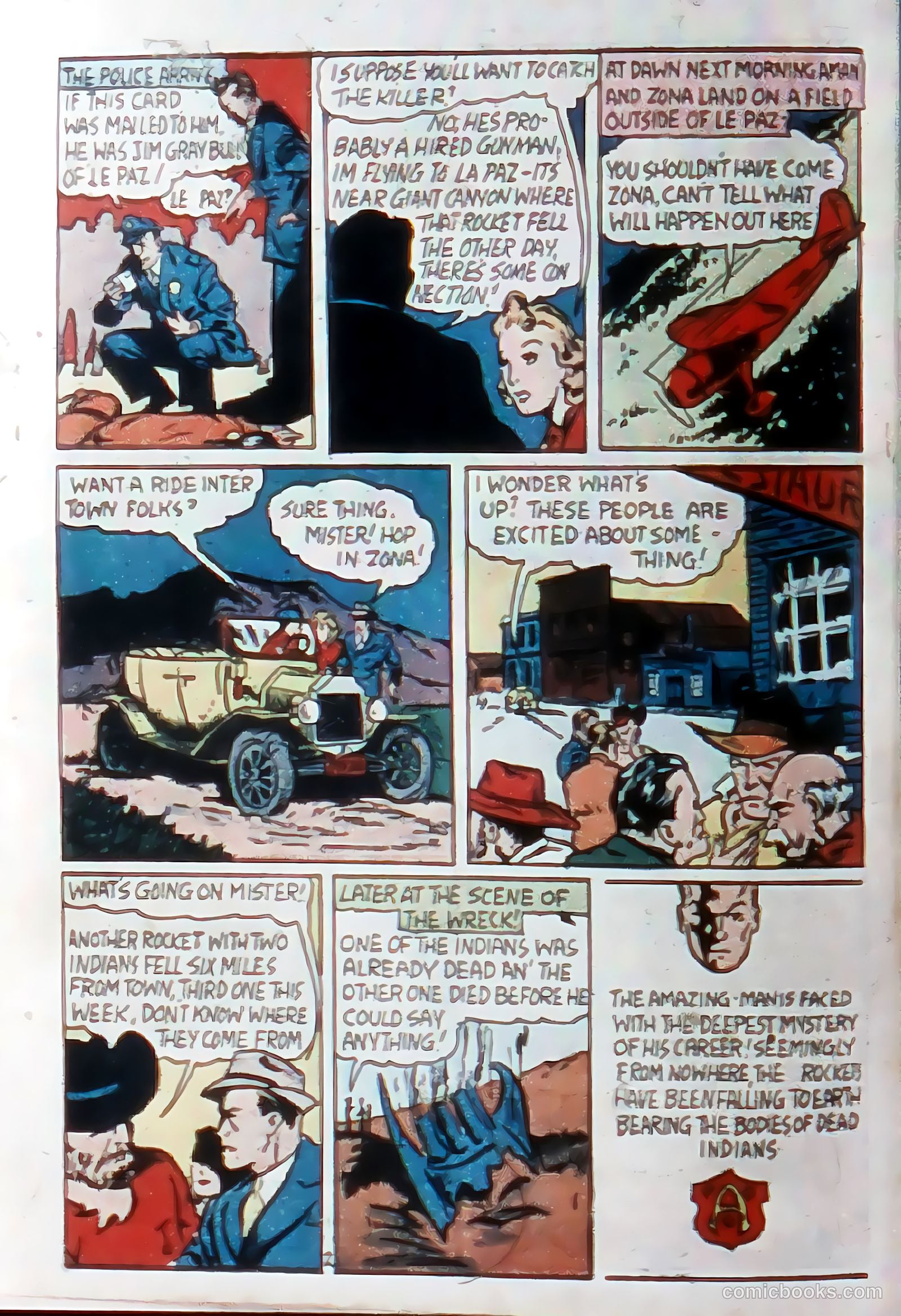 Amazing Man Comics #20 (1941) — page 4 of 68