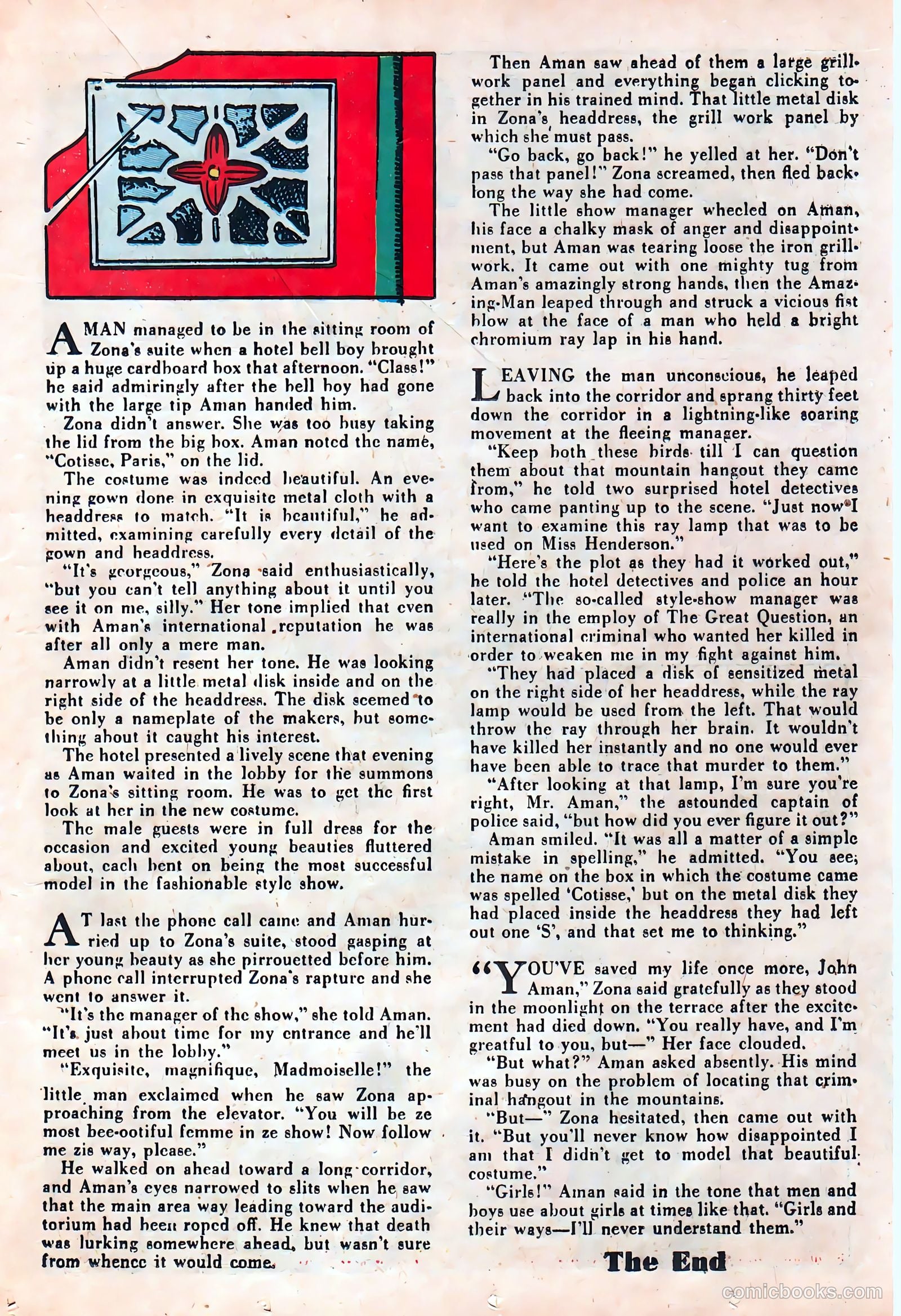 Amazing Man Comics #20 (1941) — page 37 of 68