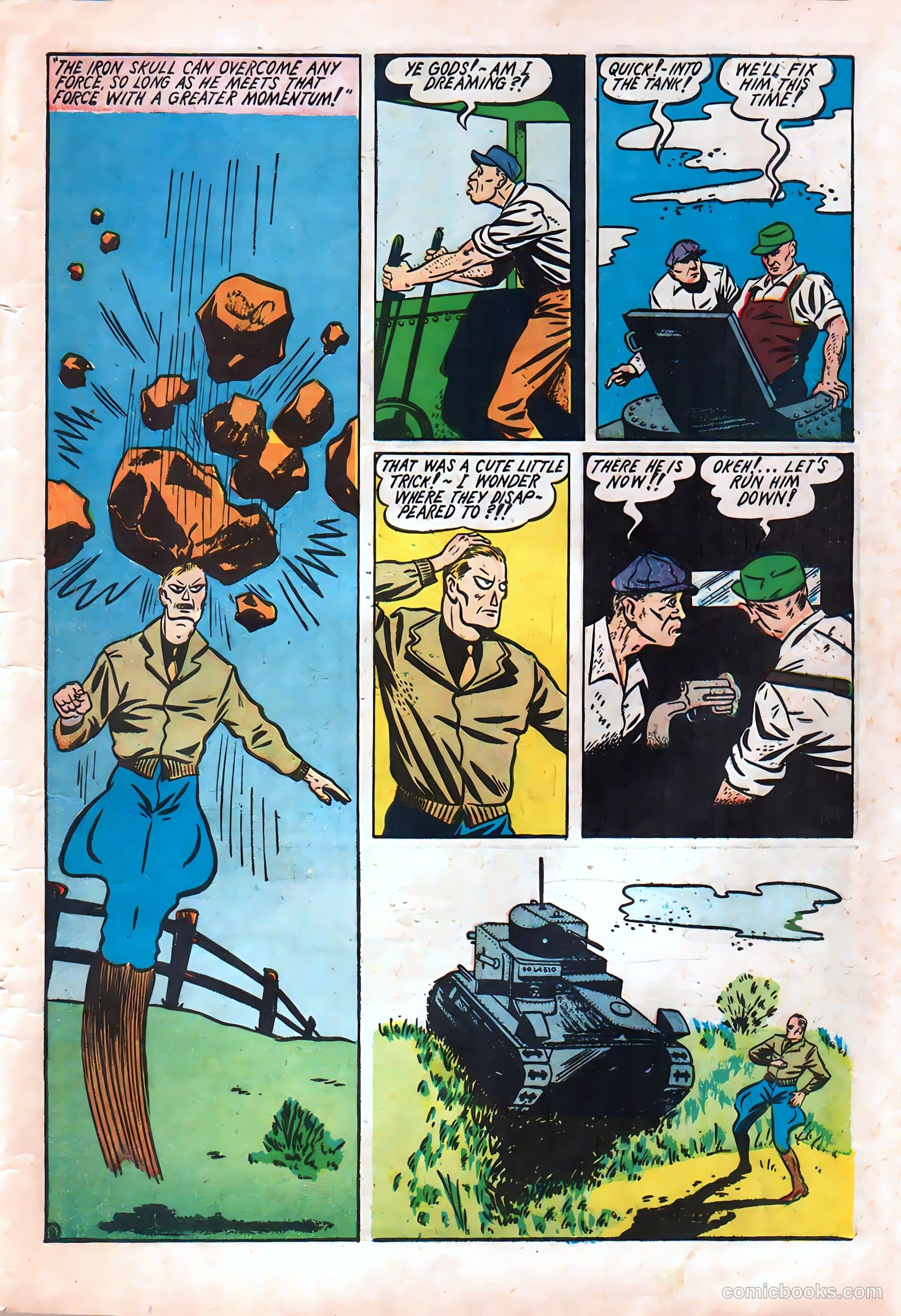 Amazing Man Comics #20 (1941) — page 59 of 68