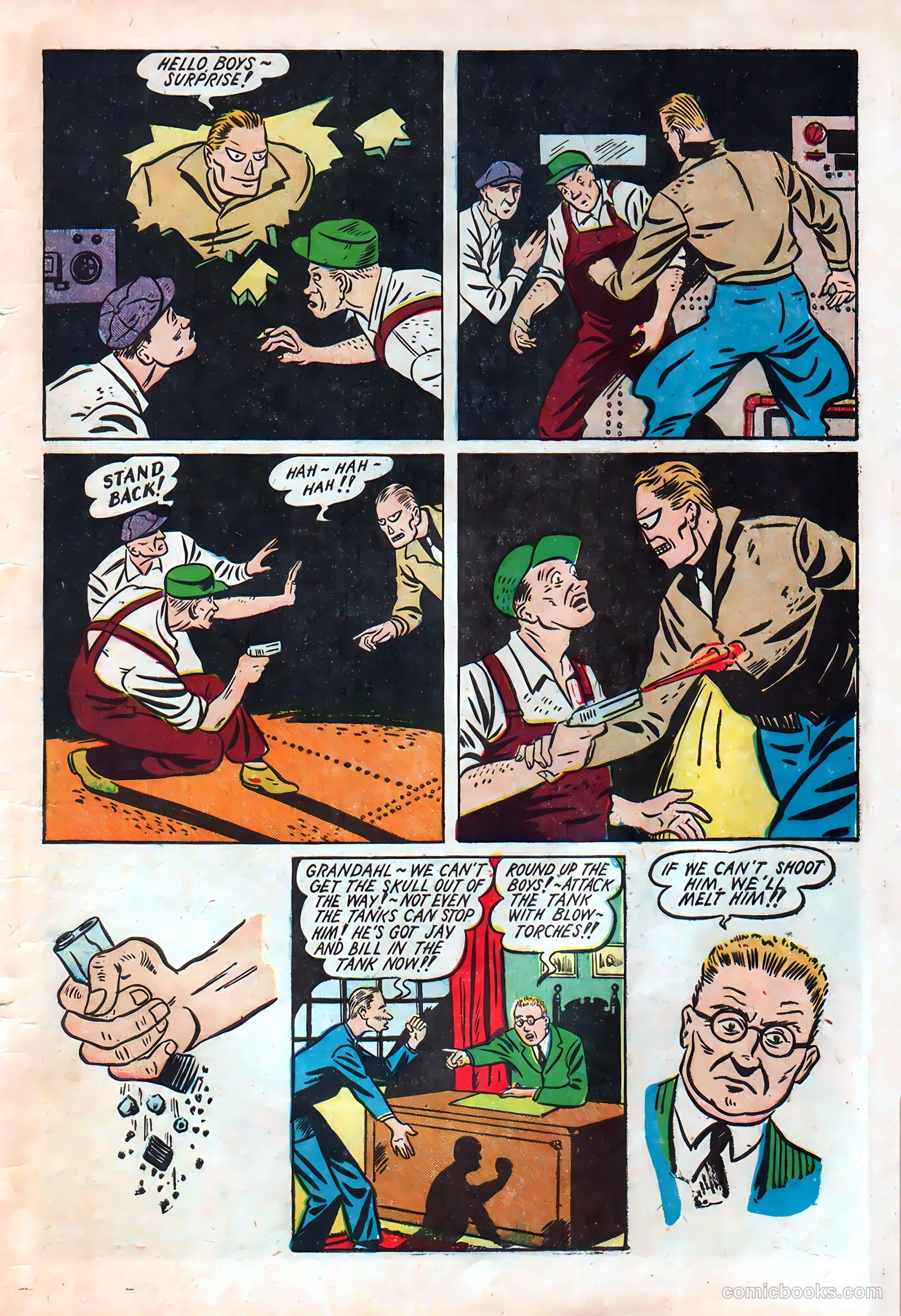 Amazing Man Comics #20 (1941) — page 61 of 68