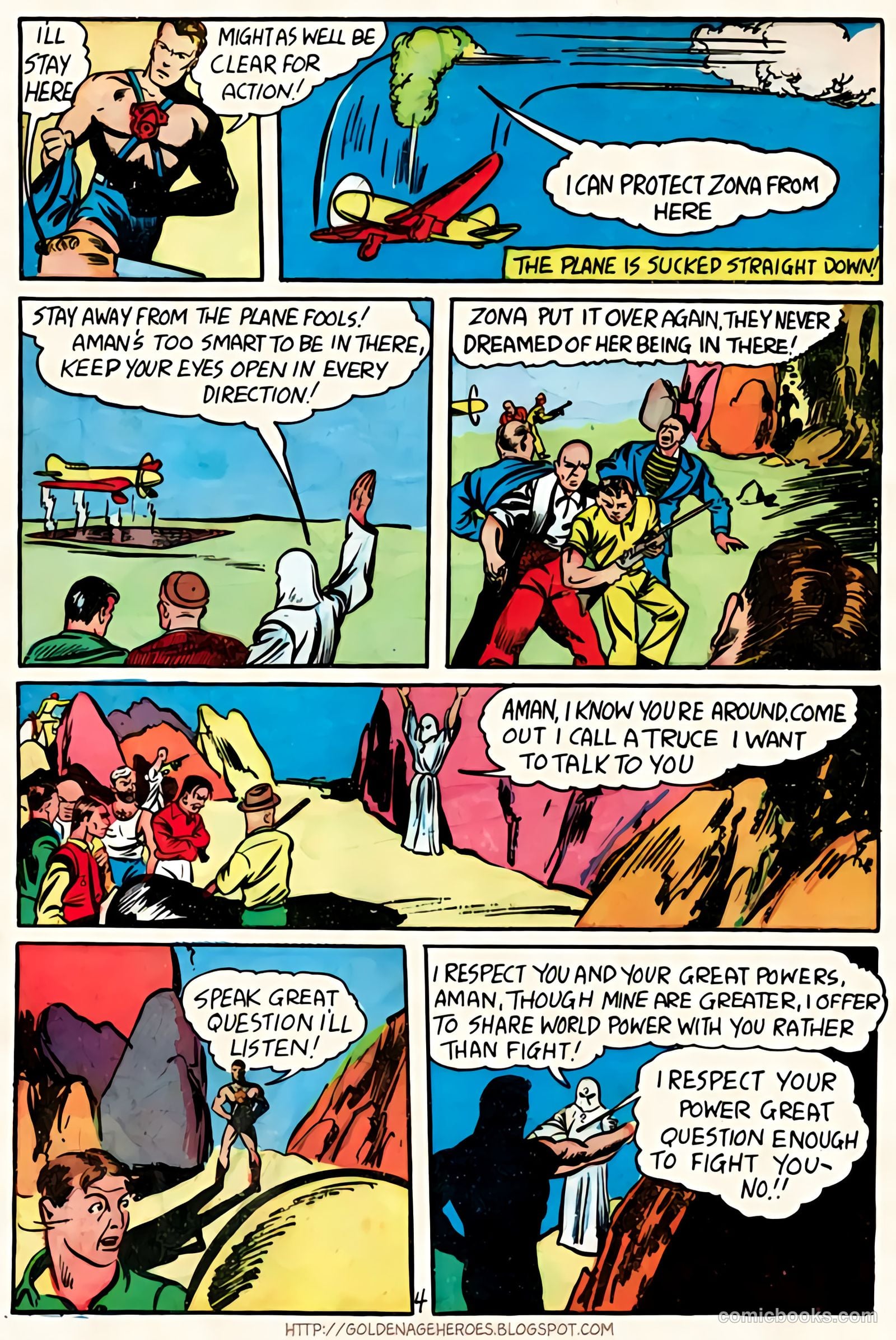 Amazing Man Comics #21 (1940) — page 4 of 39