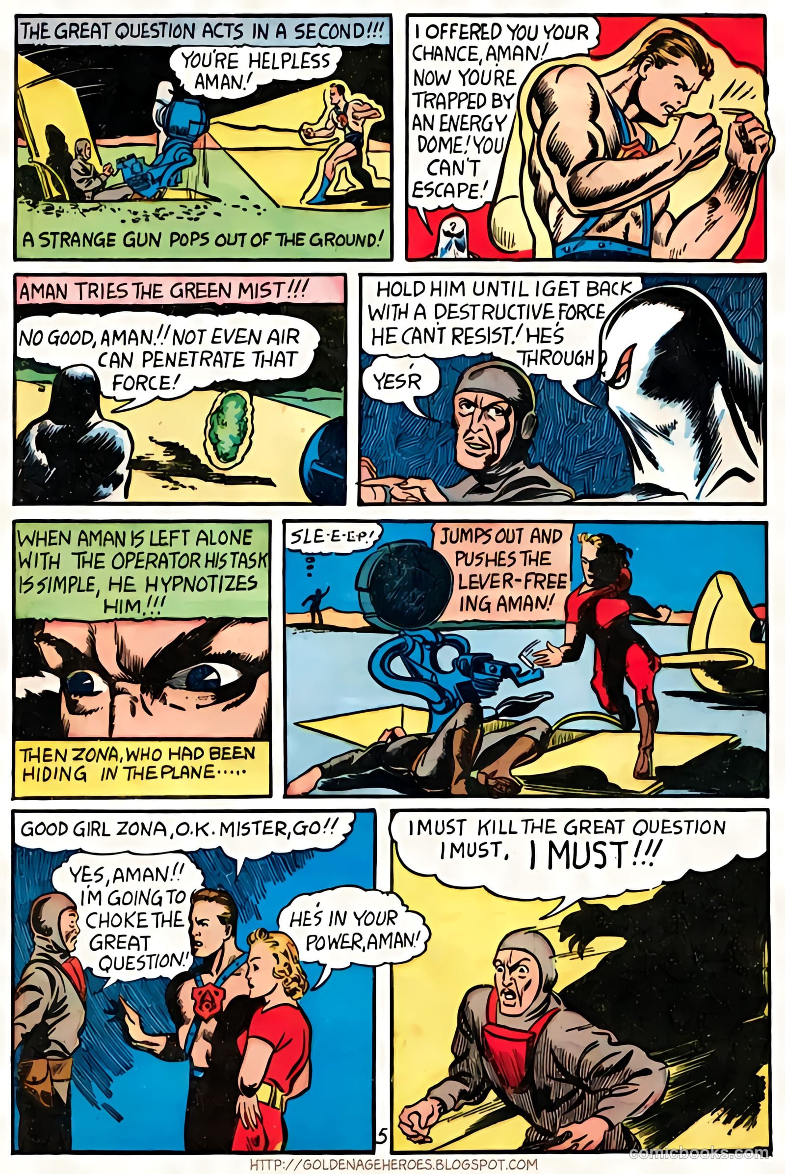 Amazing Man Comics #21 (1940) — page 5 of 39