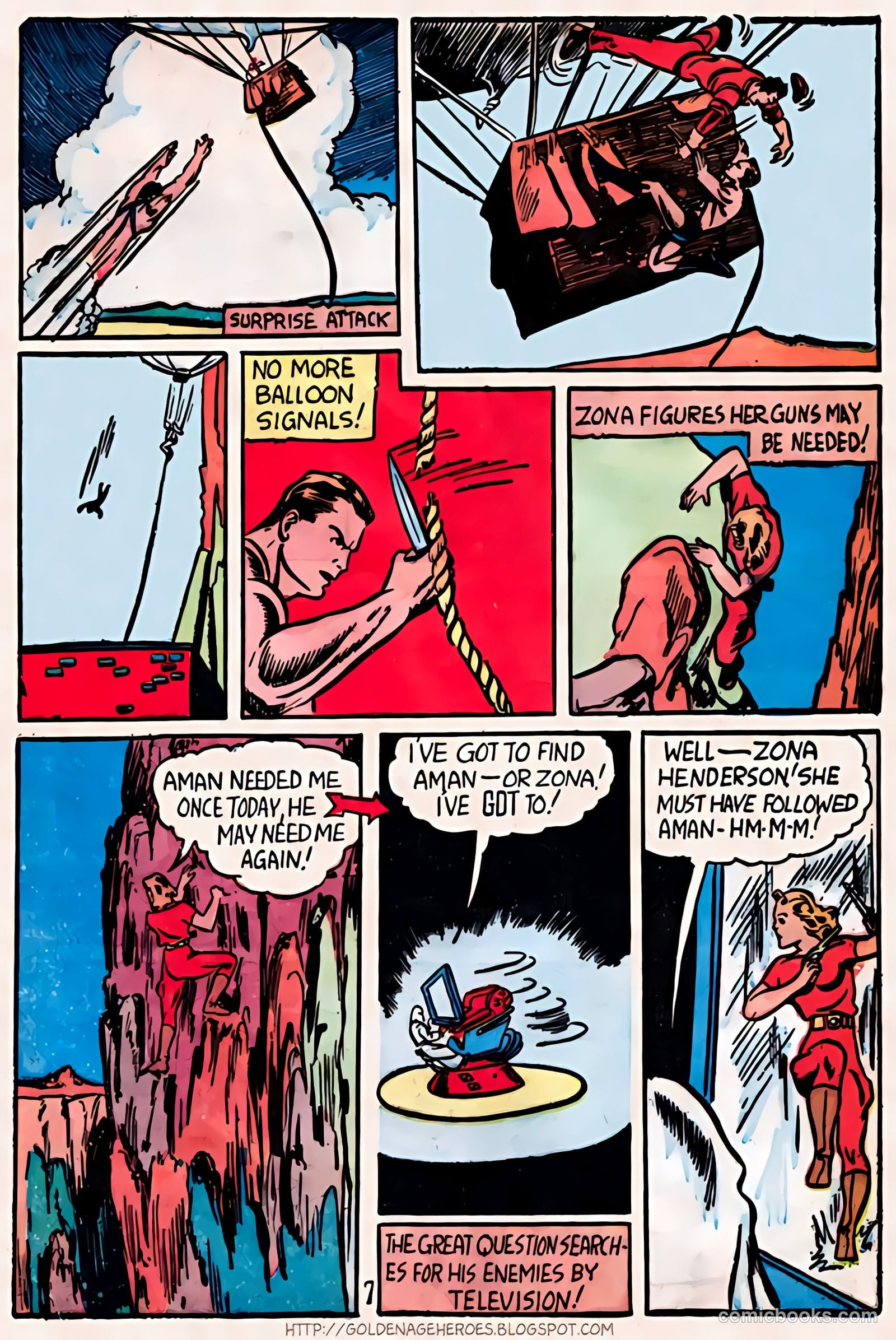 Amazing Man Comics #21 (1940) — page 7 of 39