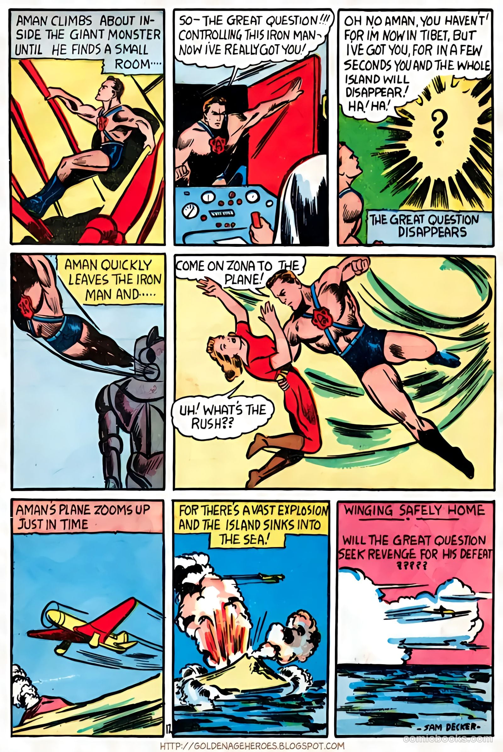 Amazing Man Comics #21 (1940) — page 12 of 39