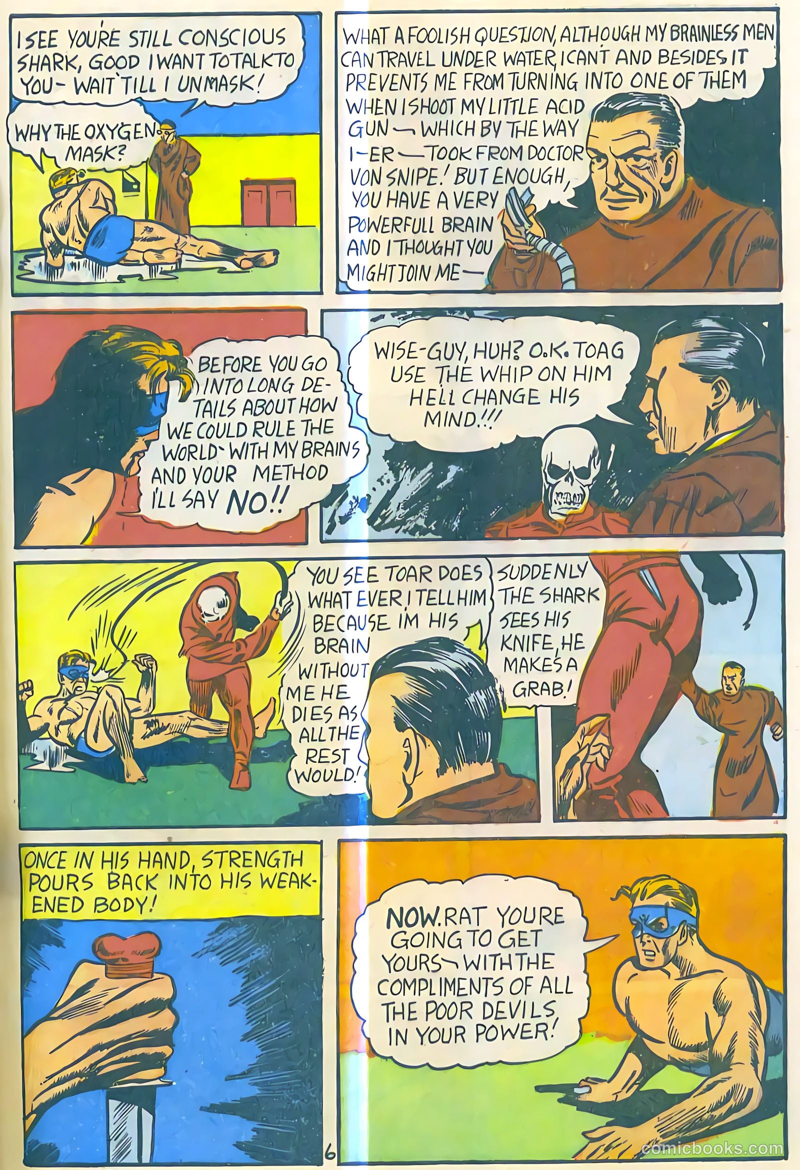 Amazing Man Comics #21 (1940) — page 32 of 39