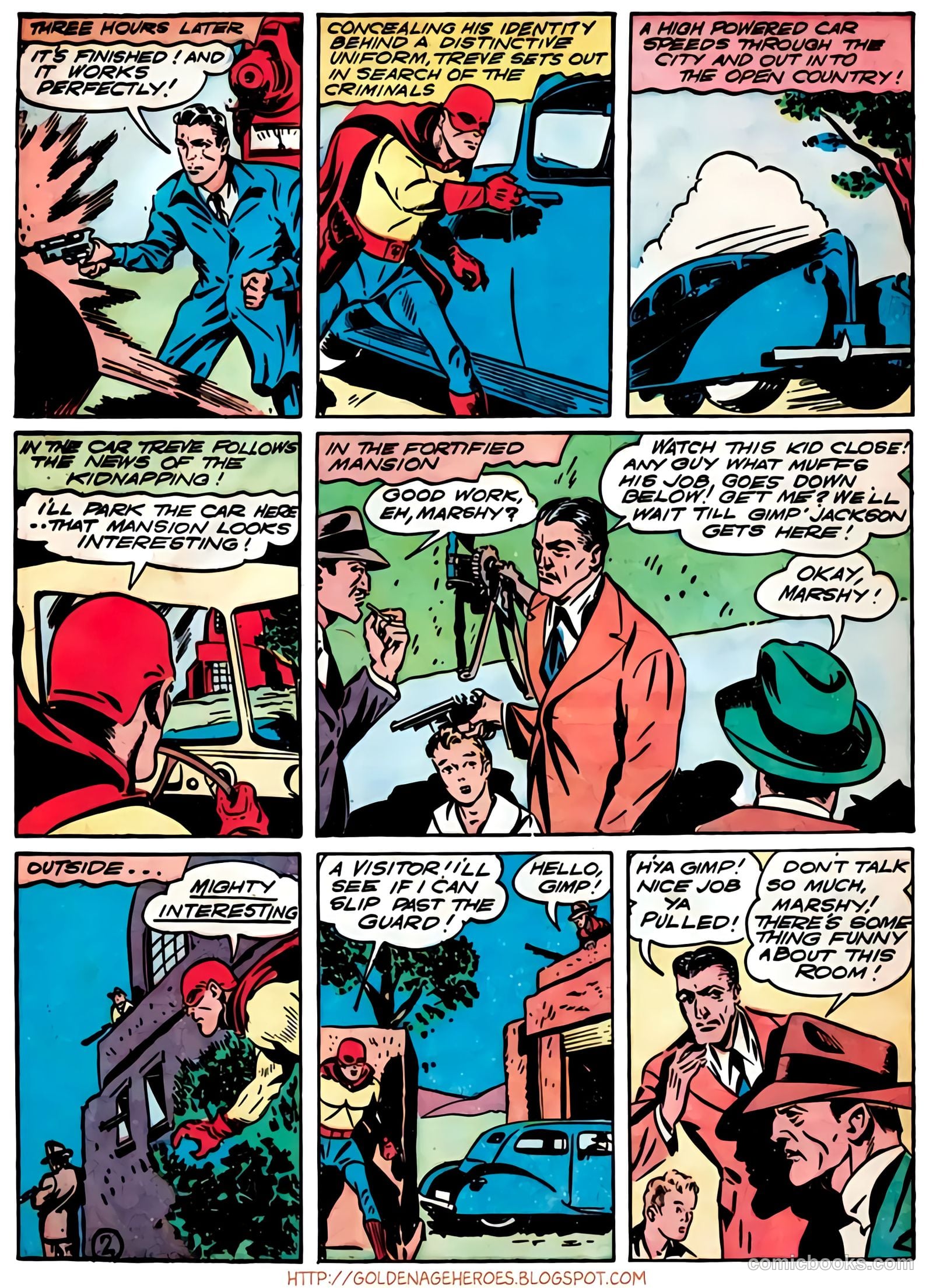 Amazing Man Comics #21 (1940) — page 35 of 39