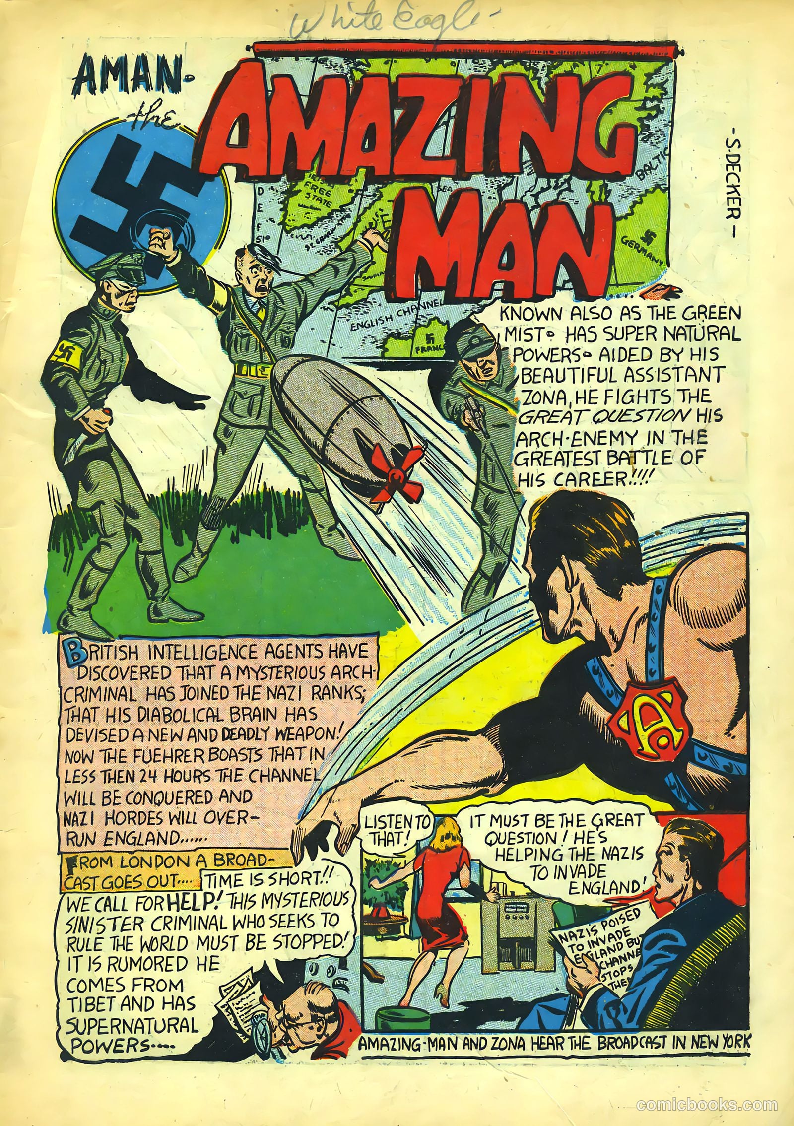 Amazing Man Comics #22 (1941) — page 4 of 70