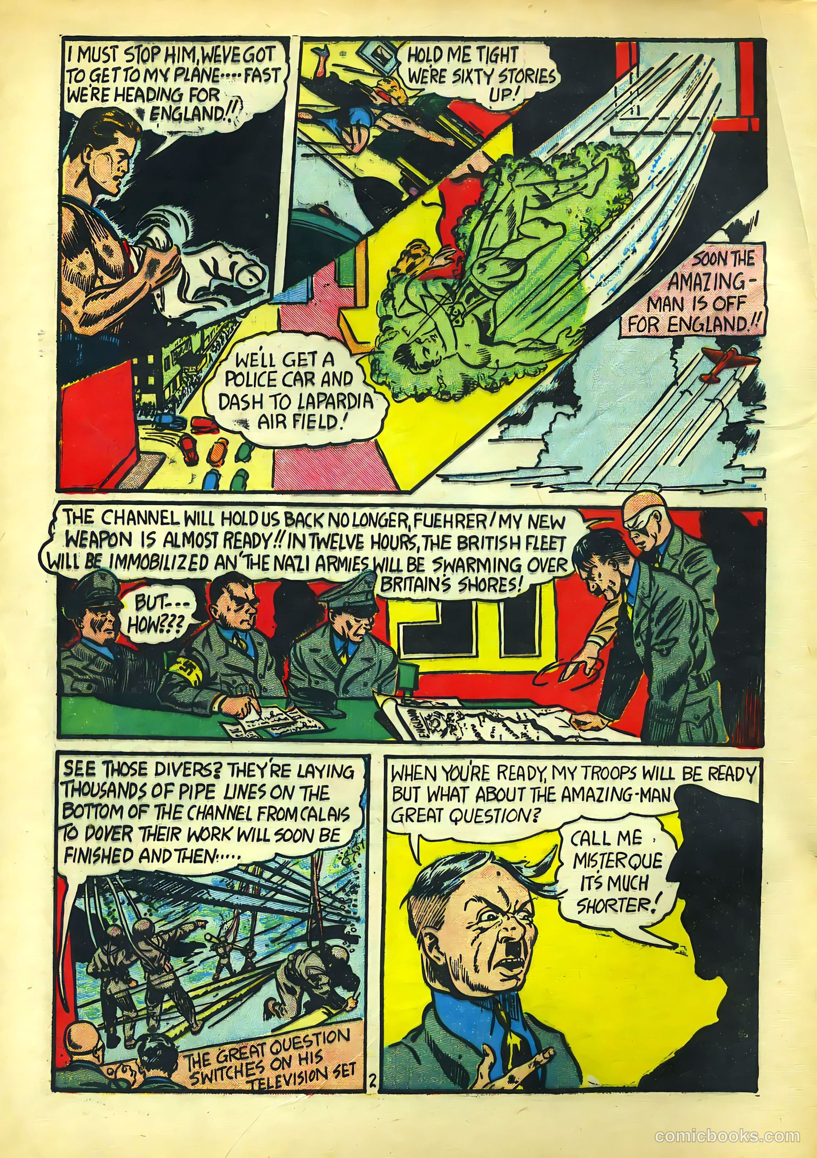 Amazing Man Comics #22 (1941) — page 5 of 70