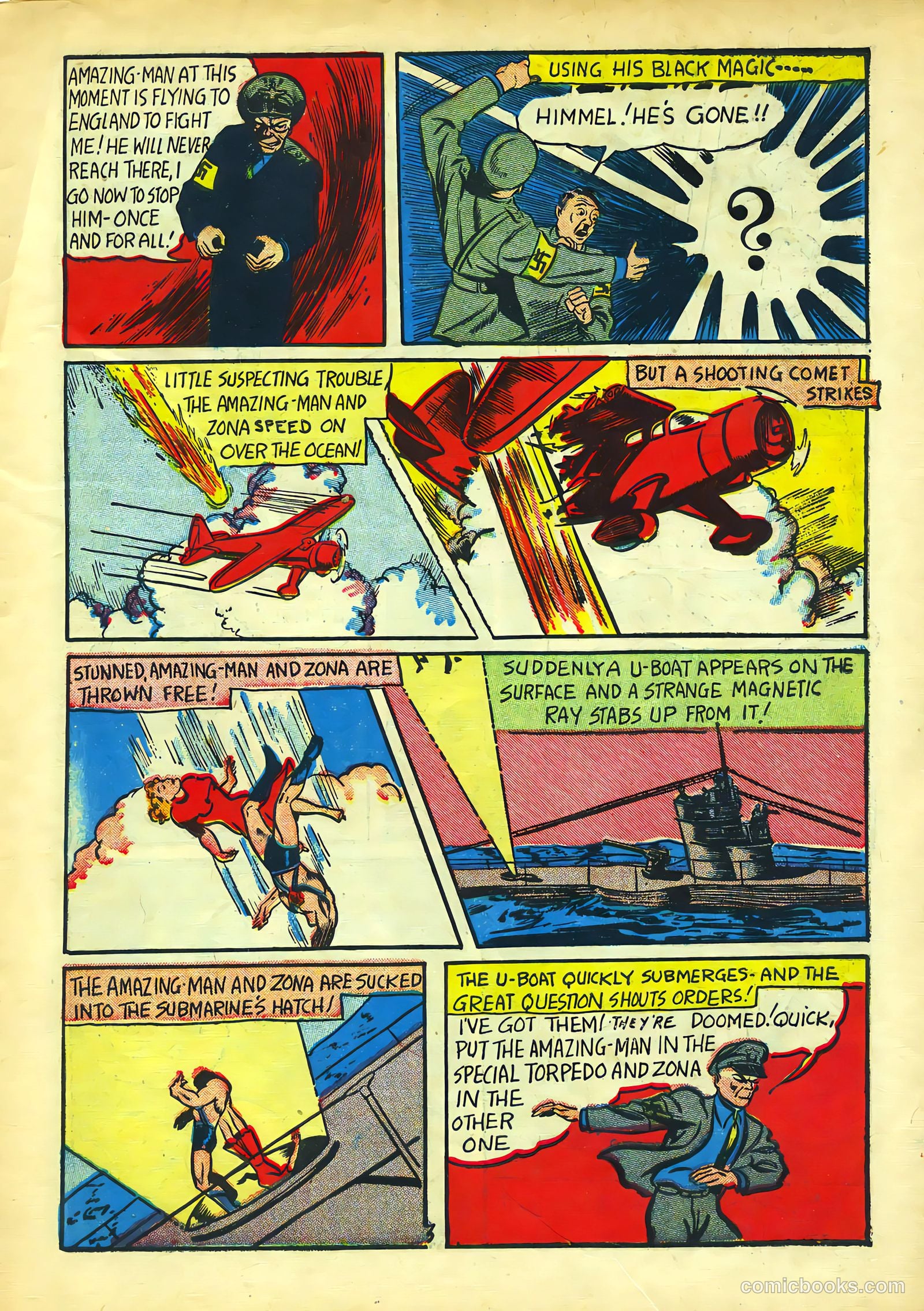 Amazing Man Comics #22 (1941) — page 6 of 70