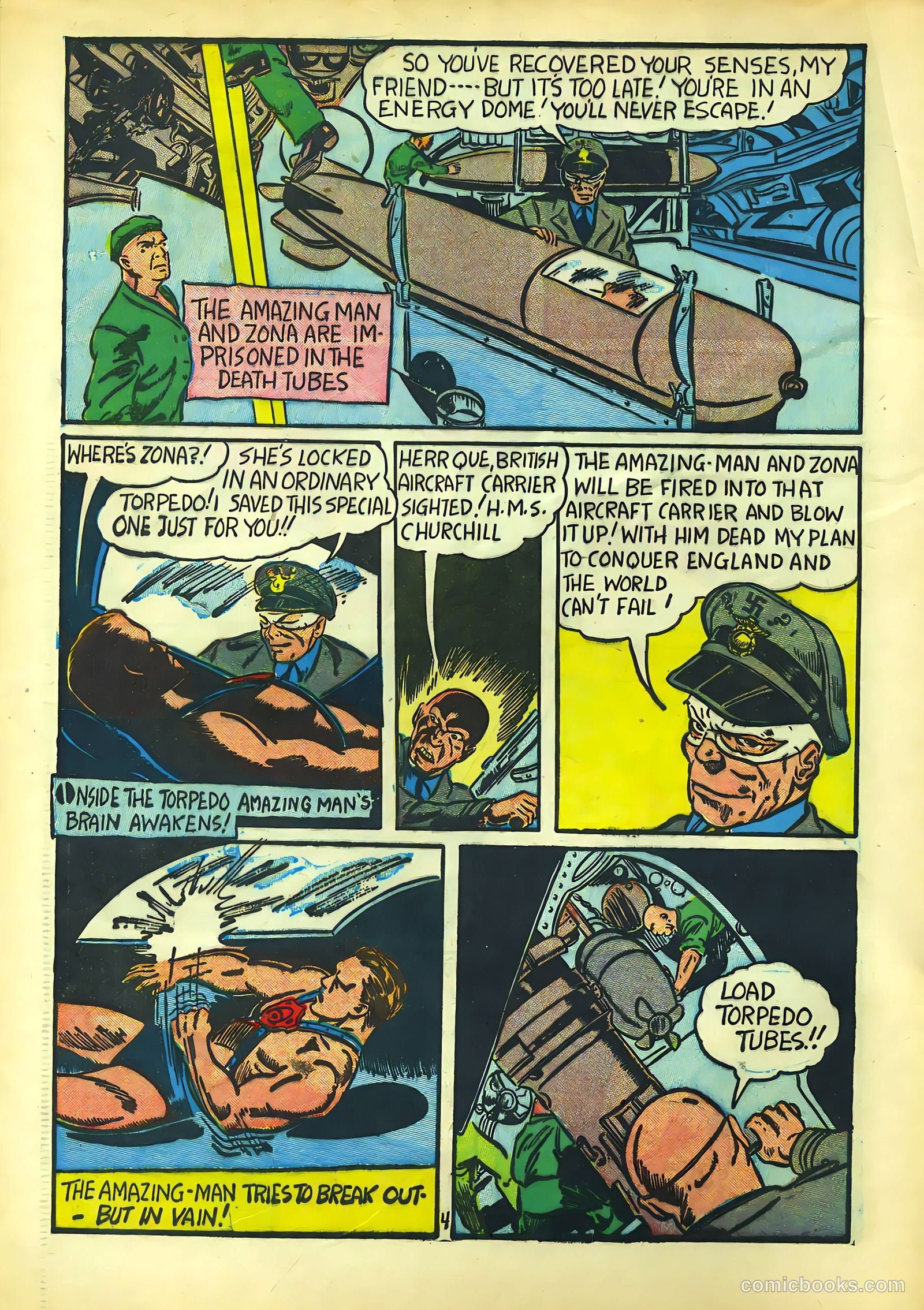 Amazing Man Comics #22 (1941) — page 7 of 70