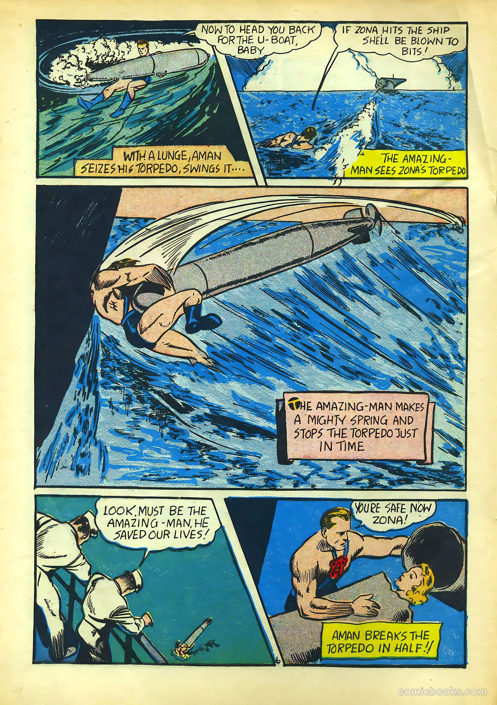 Amazing Man Comics #22 (1941) — page 9 of 70