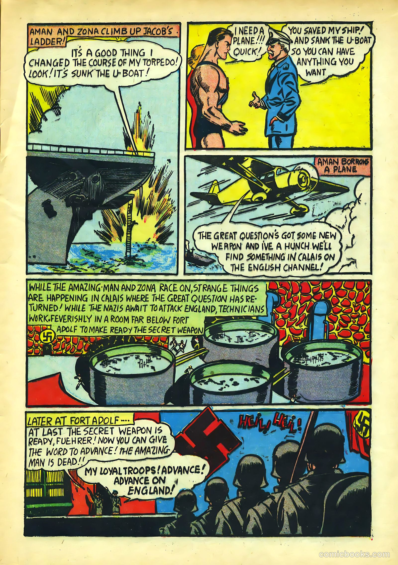 Amazing Man Comics #22 (1941) — page 10 of 70