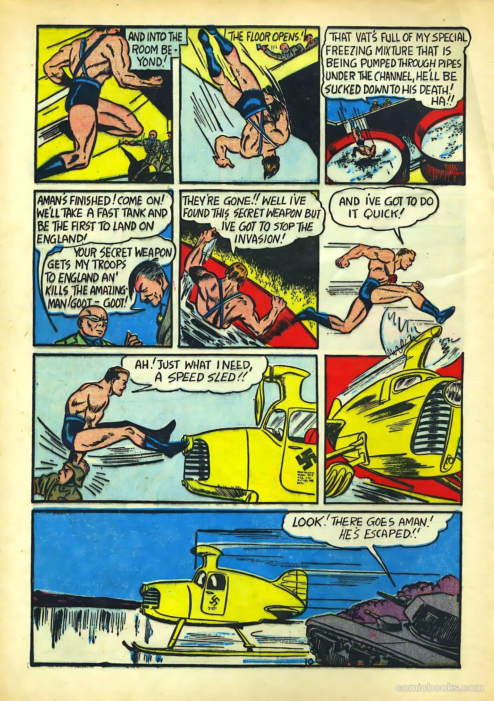 Amazing Man Comics #22 (1941) — page 13 of 70
