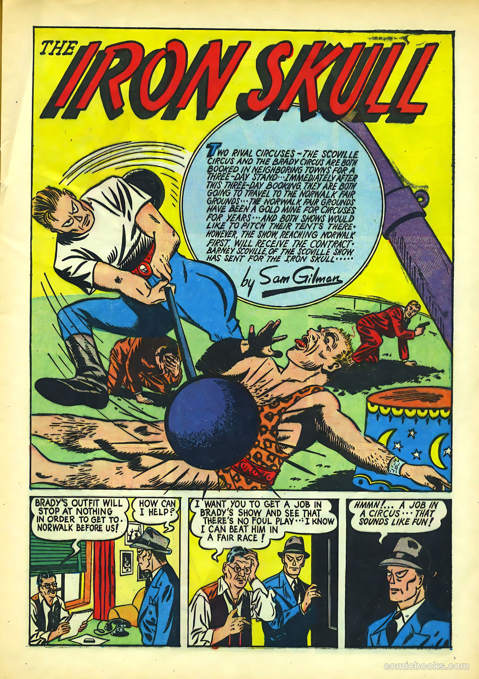 Amazing Man Comics #22 (1941) — page 16 of 70