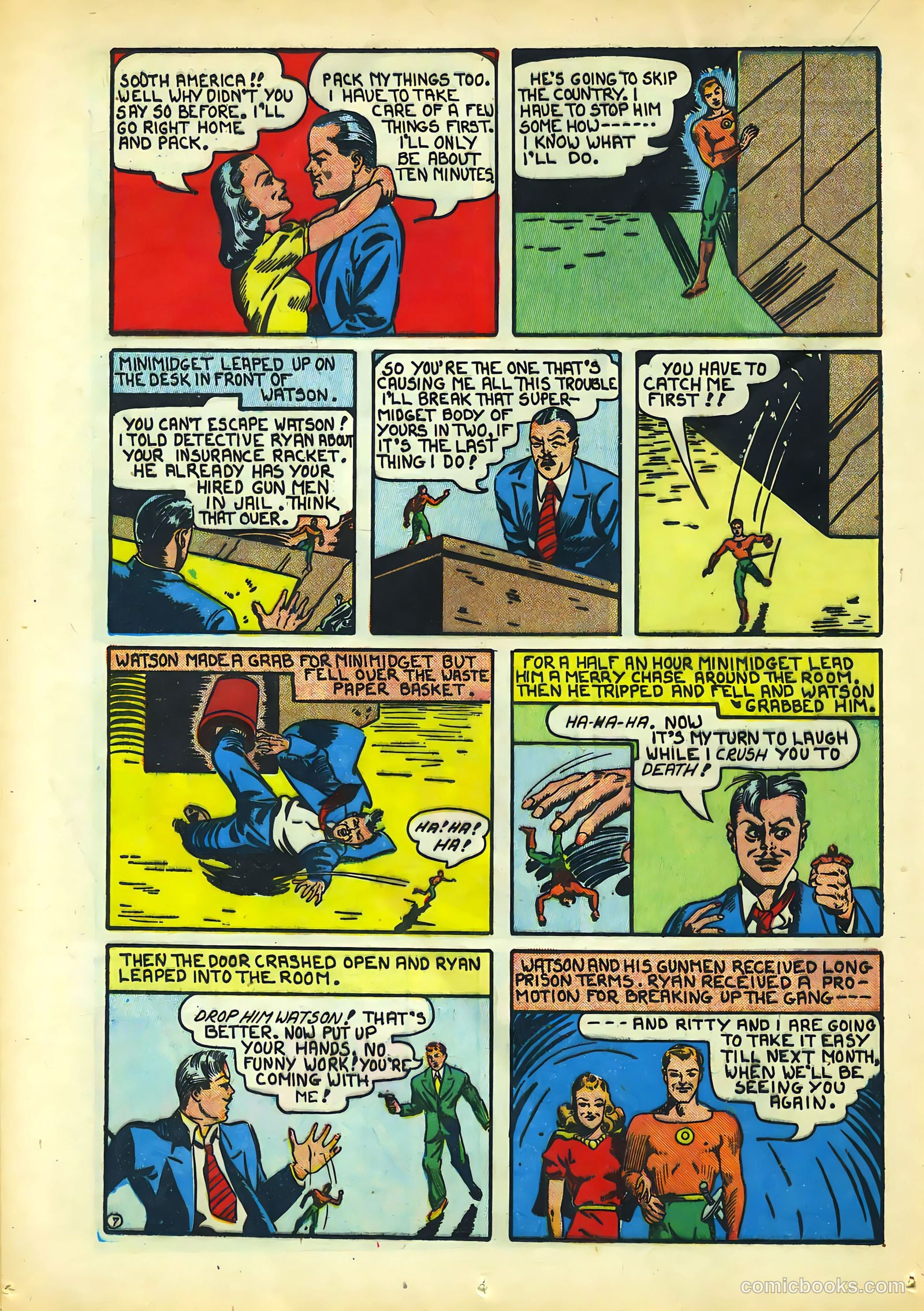 Amazing Man Comics #22 (1941) — page 31 of 70