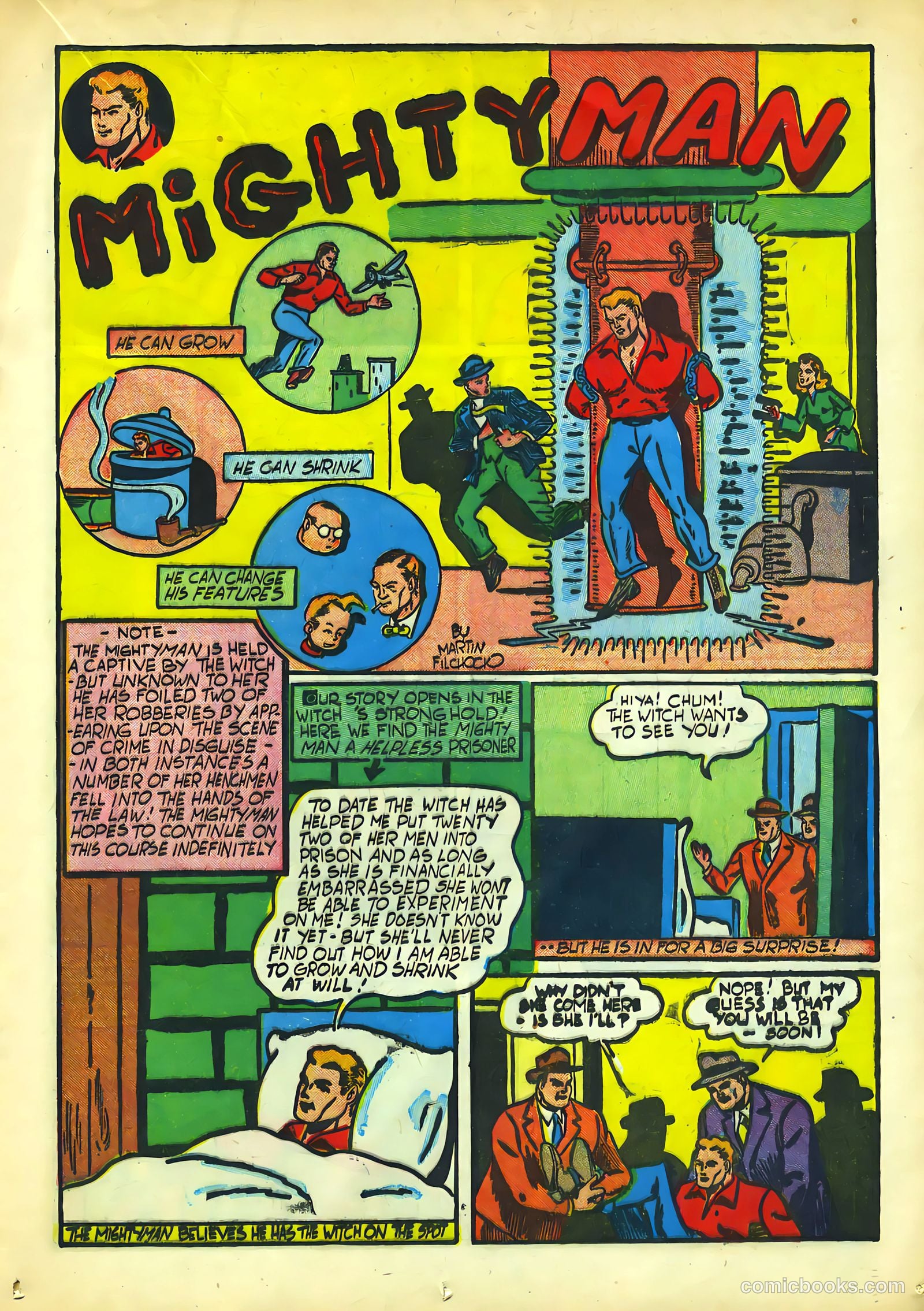 Amazing Man Comics #22 (1941) — page 32 of 70
