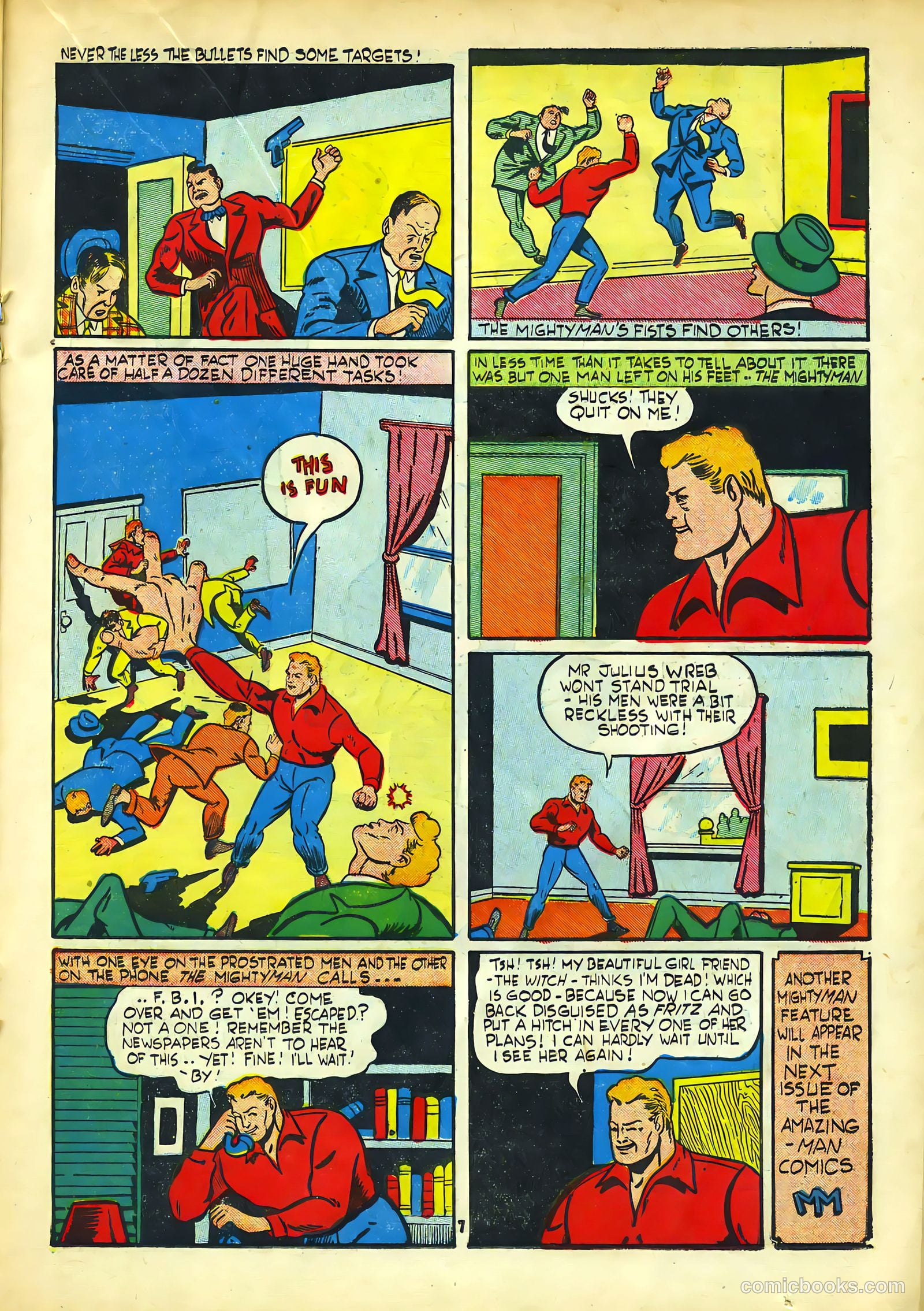 Amazing Man Comics #22 (1941) — page 38 of 70