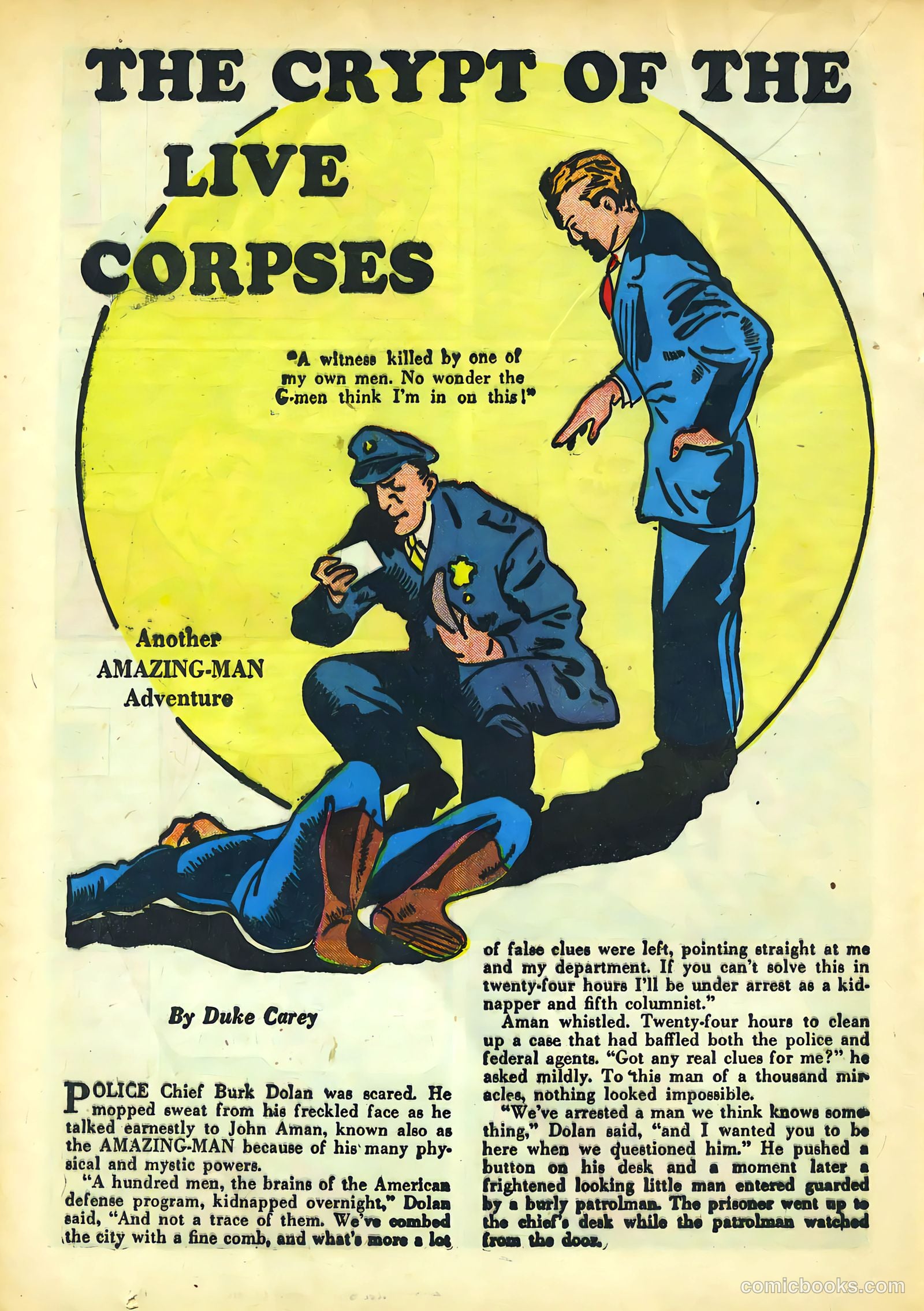 Amazing Man Comics #22 (1941) — page 39 of 70