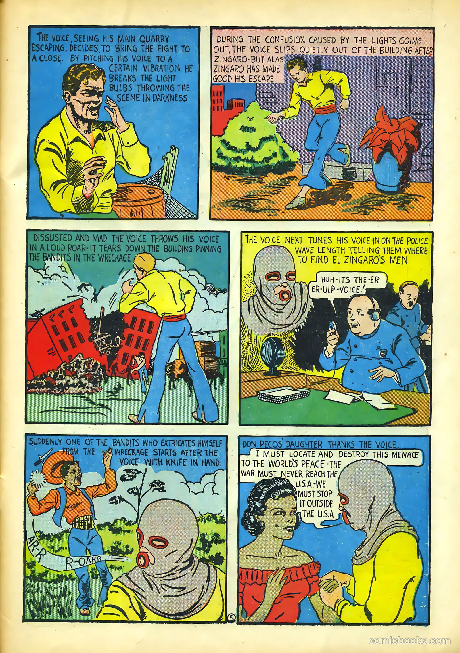 Amazing Man Comics #22 (1941) — page 52 of 70