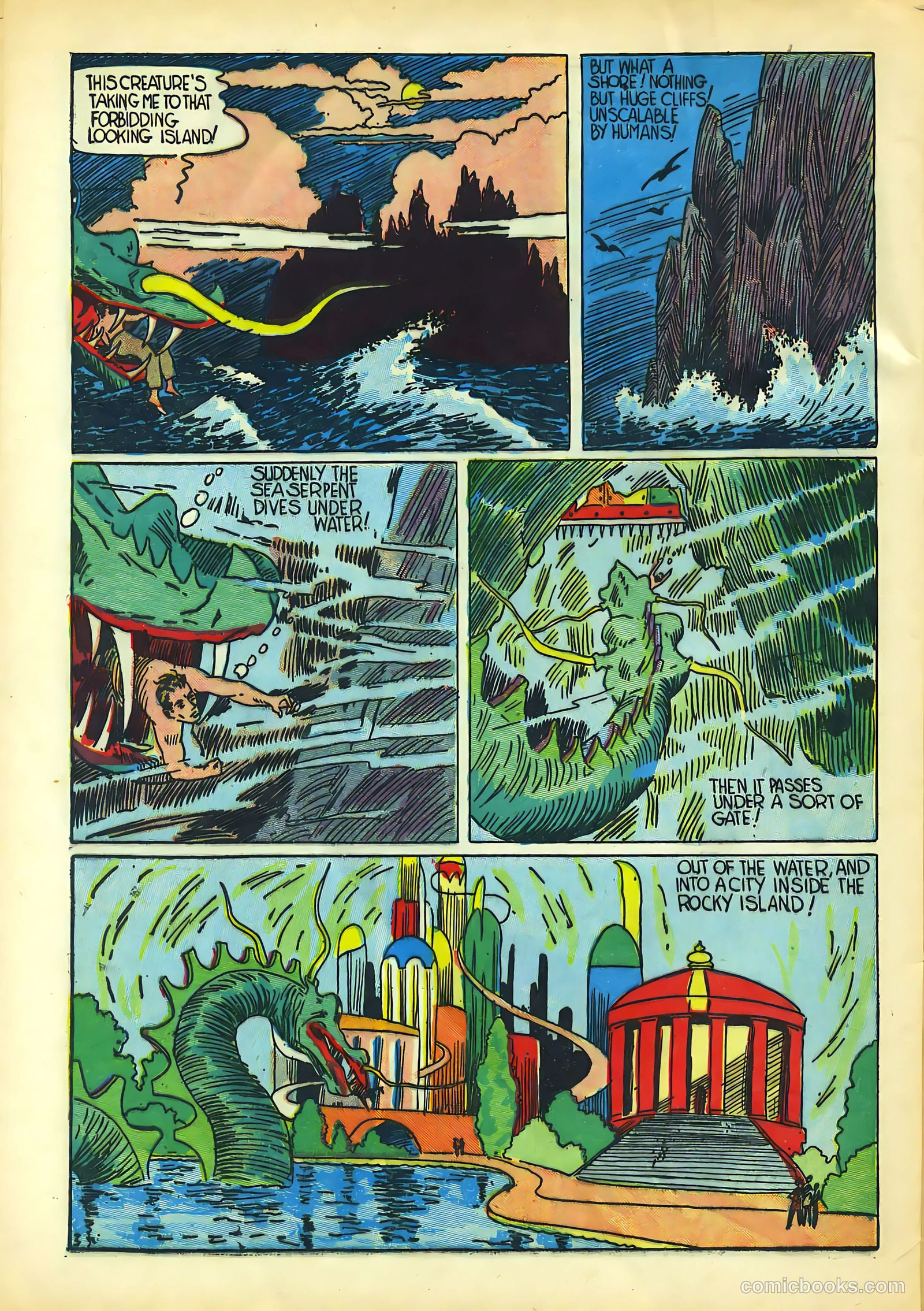 Amazing Man Comics #22 (1941) — page 55 of 70