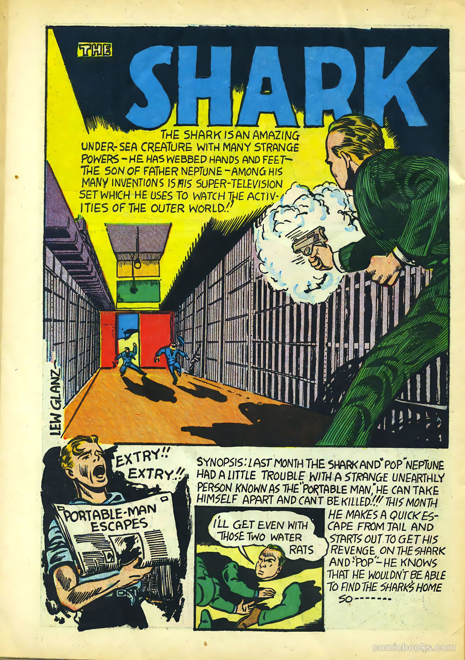 Amazing Man Comics #22 (1941) — page 59 of 70