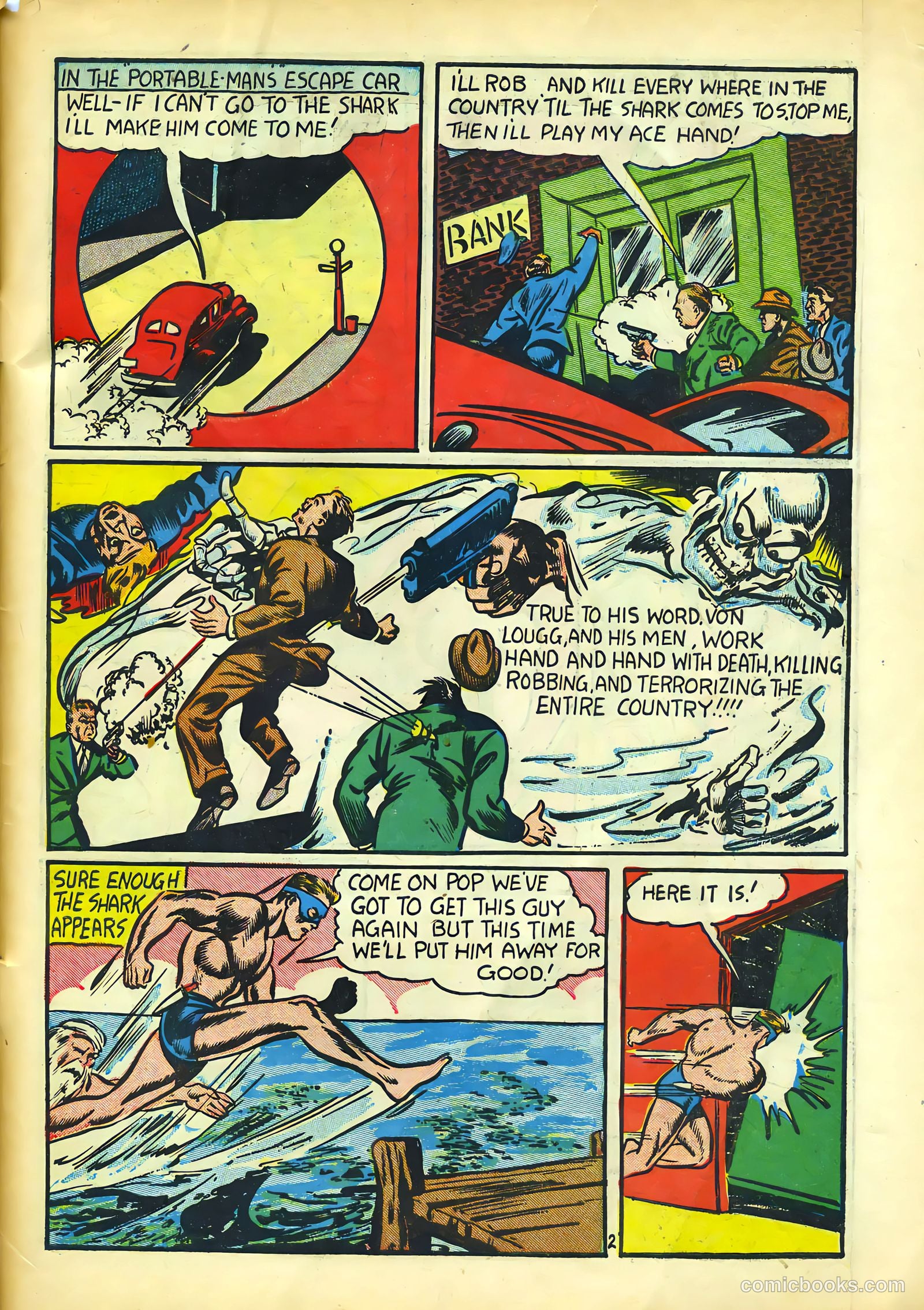 Amazing Man Comics #22 (1941) — page 60 of 70