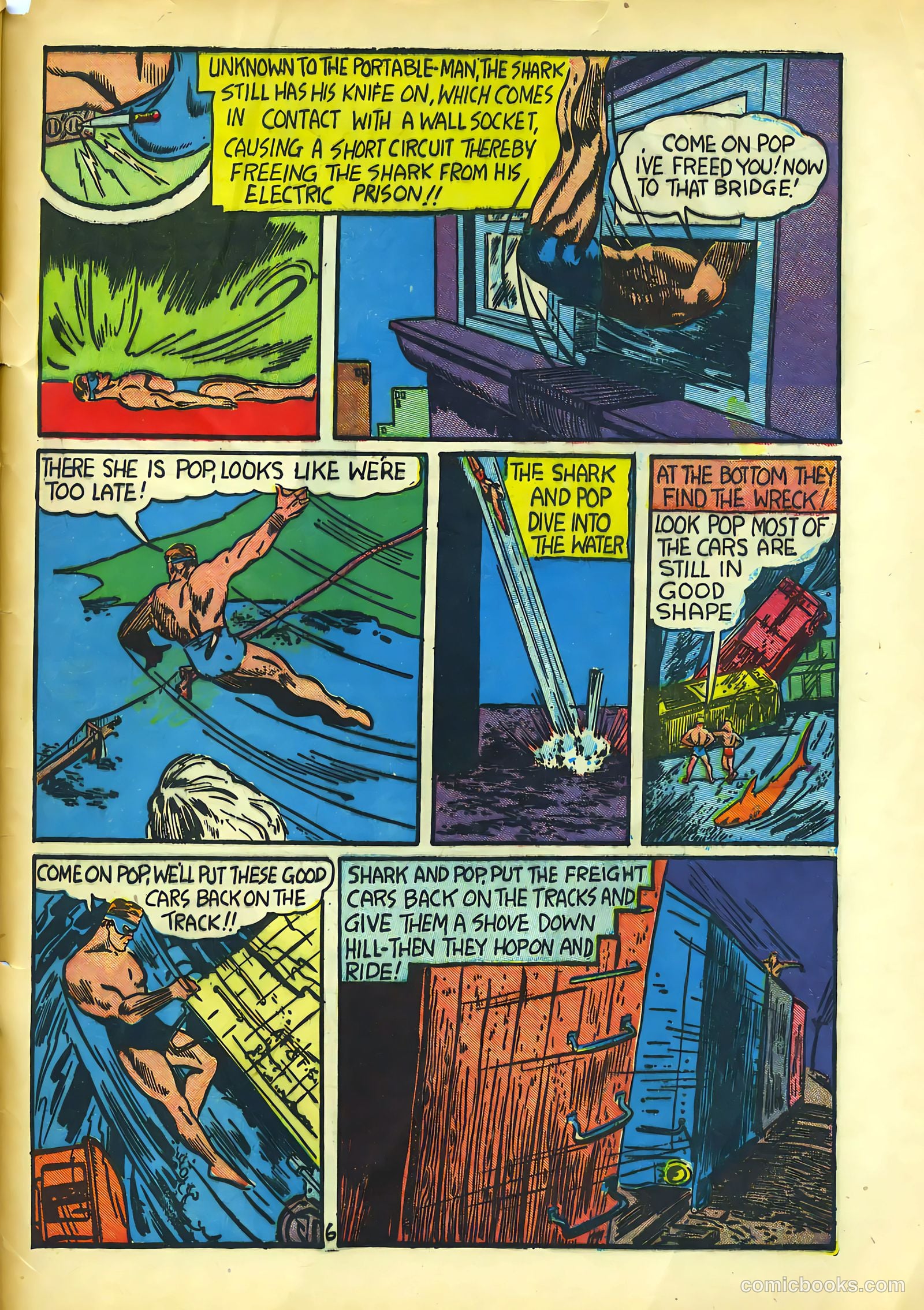 Amazing Man Comics #22 (1941) — page 64 of 70