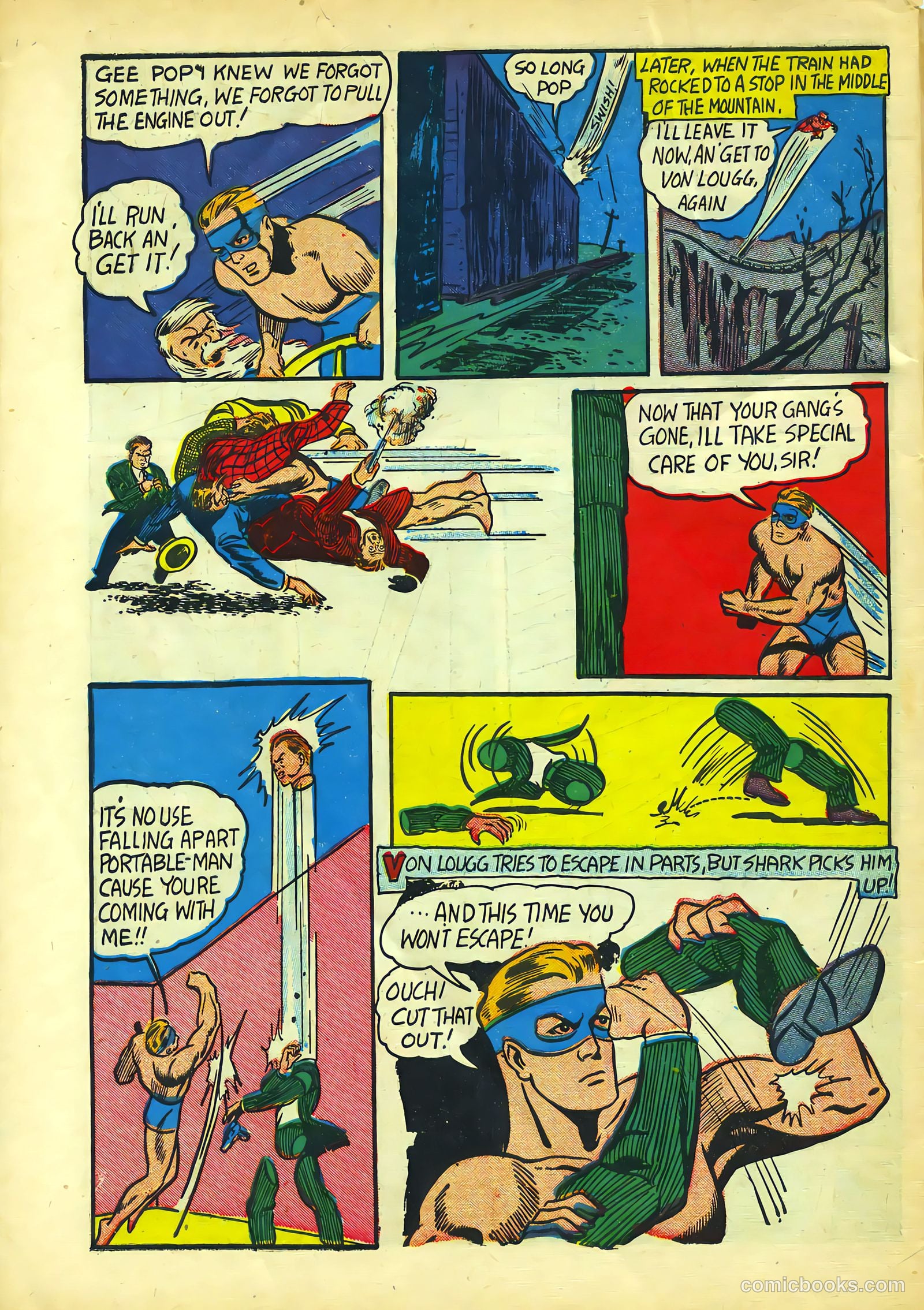 Amazing Man Comics #22 (1941) — page 65 of 70