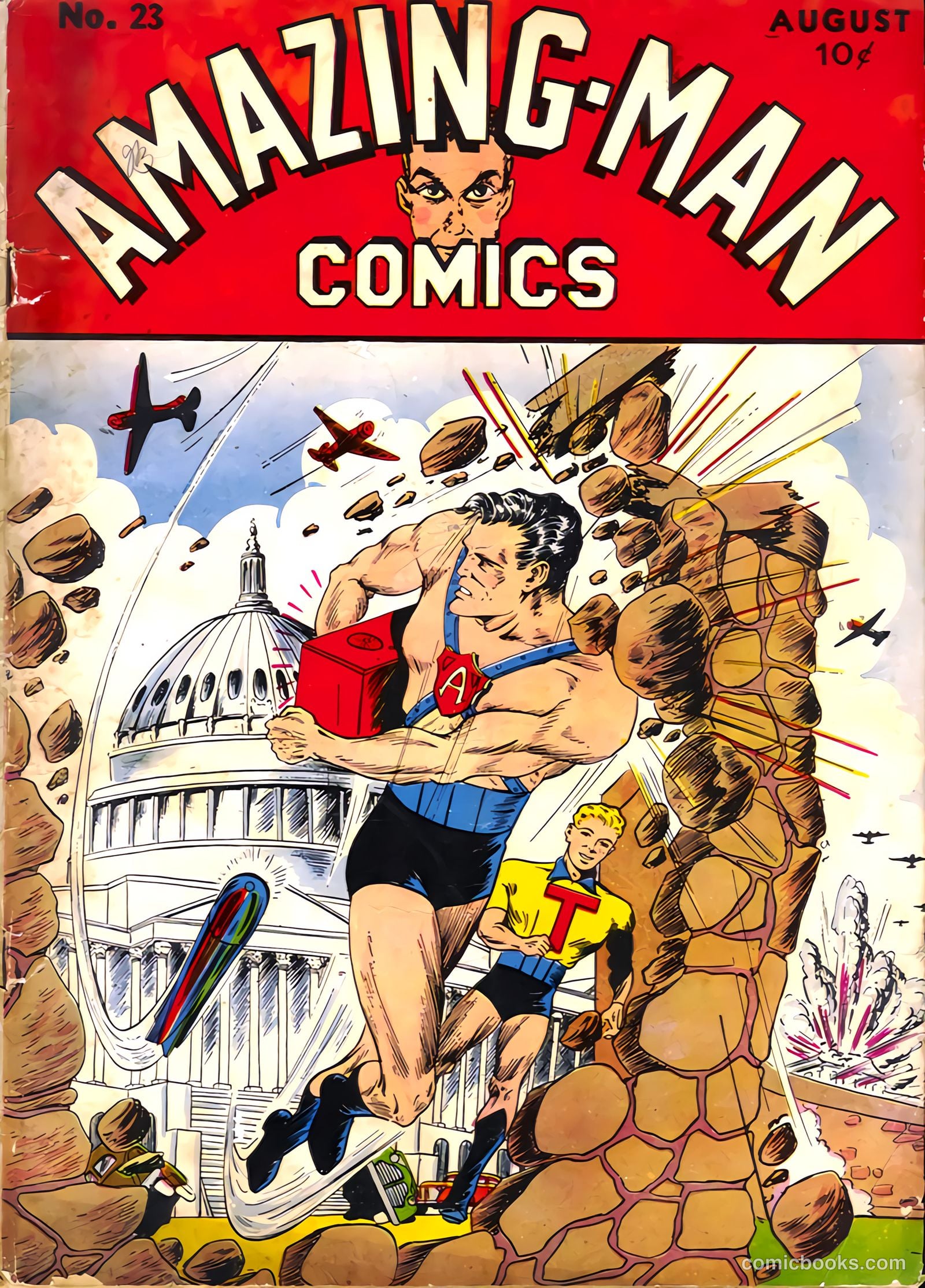 Amazing Man Comics #23