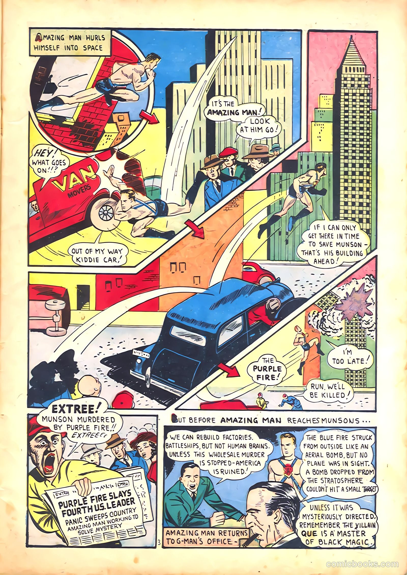 Amazing Man Comics #23 (1941) — page 5 of 68