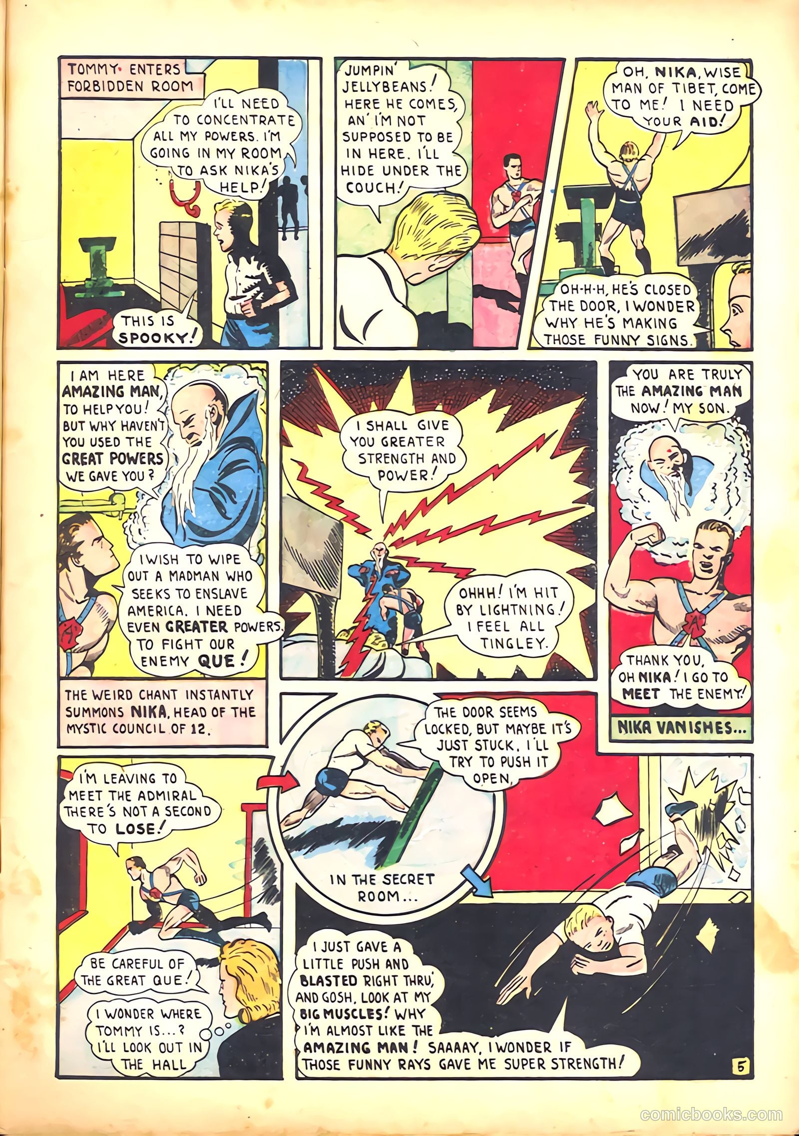 Amazing Man Comics #23 (1941) — page 7 of 68