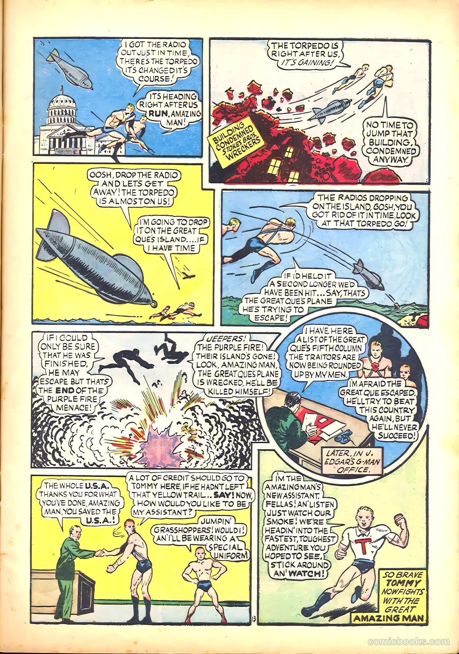 Amazing Man Comics #23 (1941) — page 15 of 68