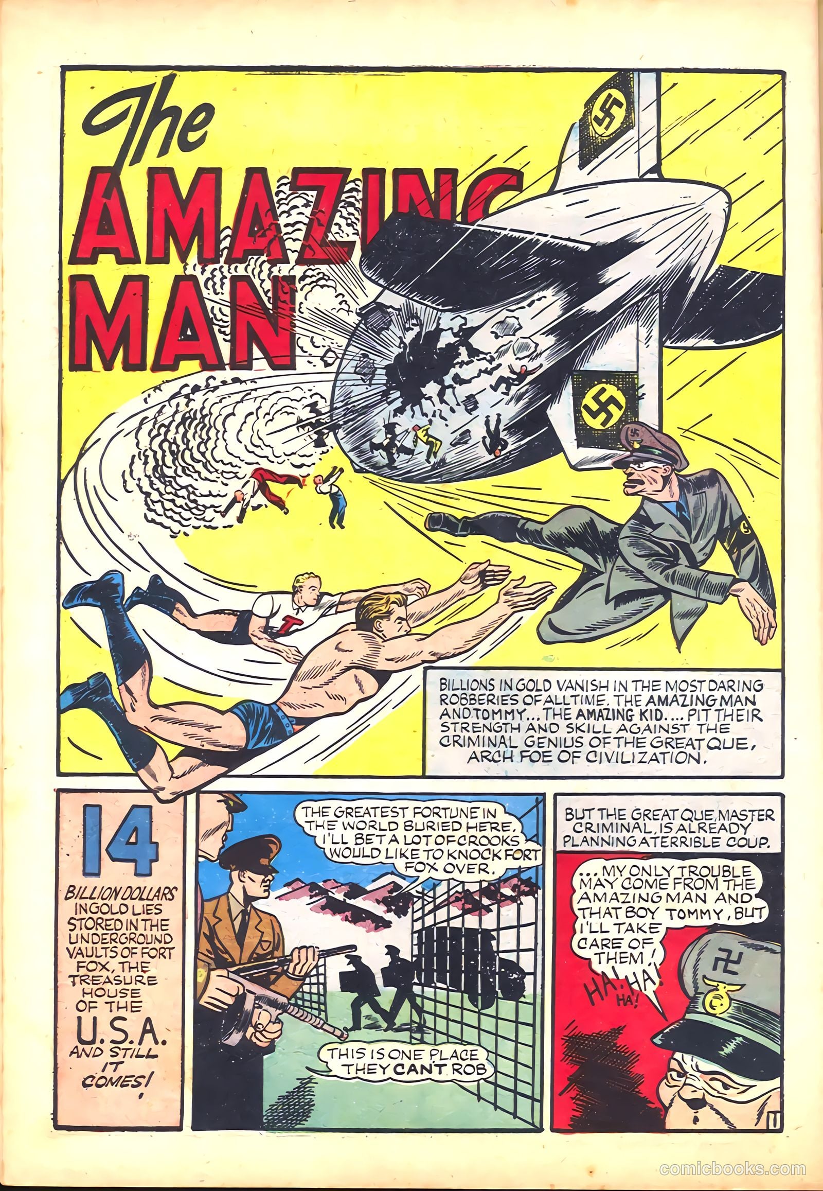 Amazing Man Comics #23 (1941) — page 16 of 68
