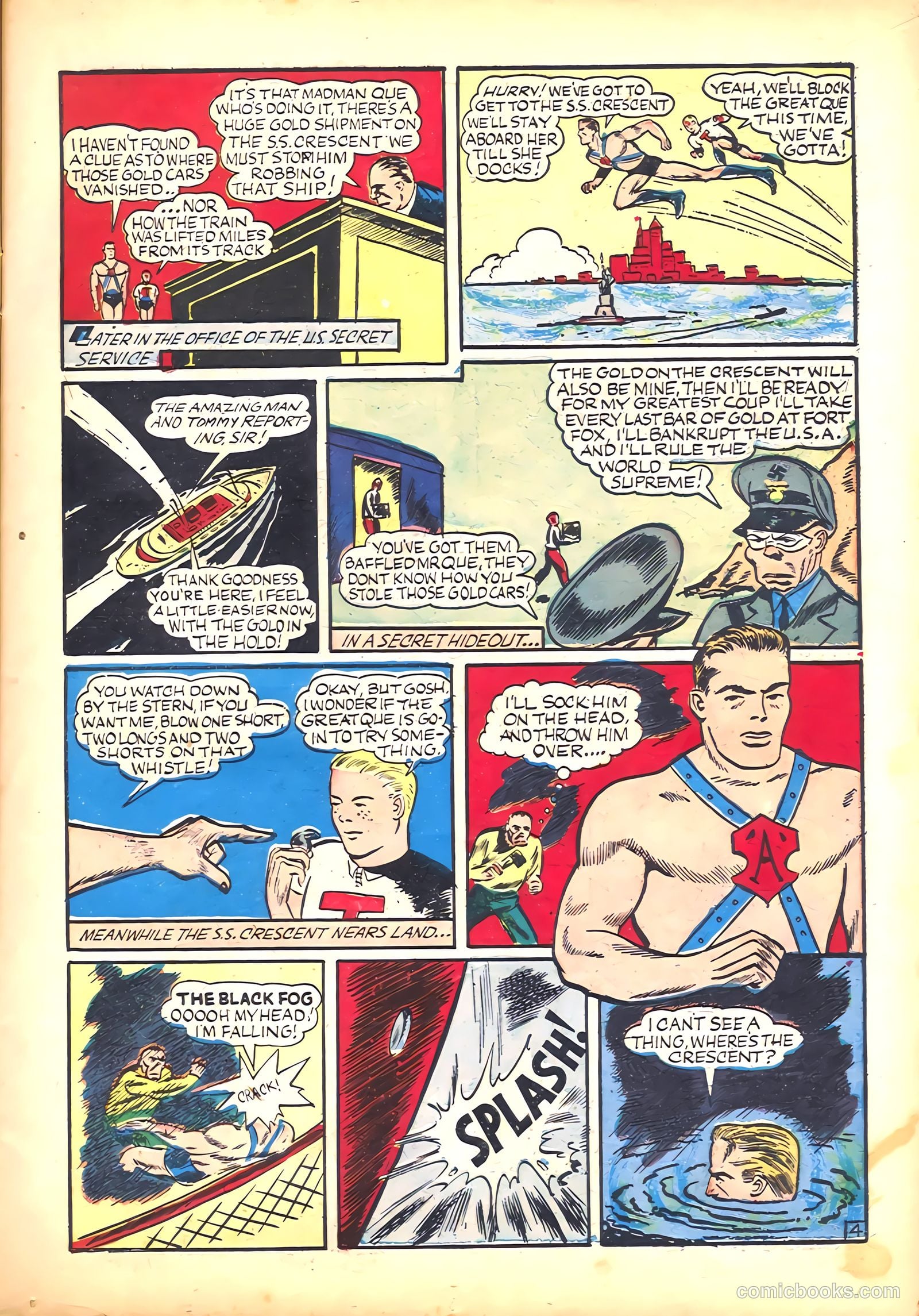 Amazing Man Comics #23 (1941) — page 19 of 68