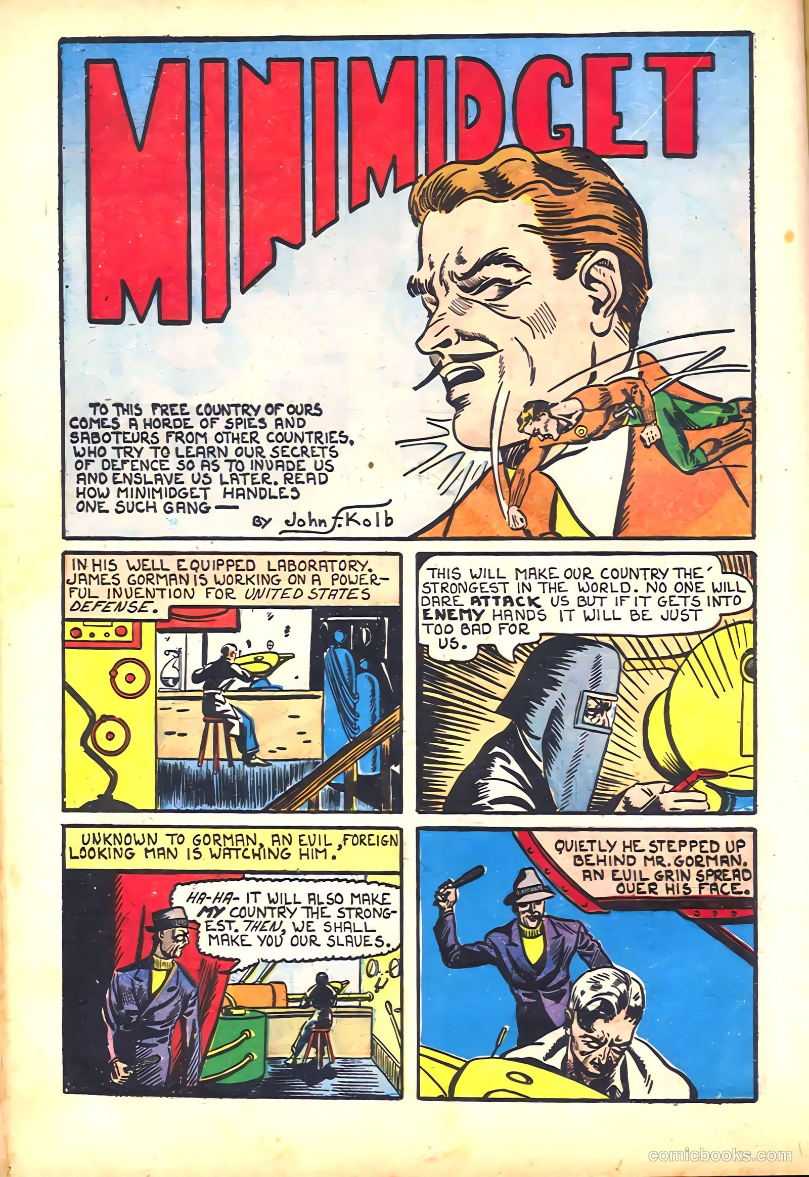 Amazing Man Comics #23 (1941) — page 28 of 68