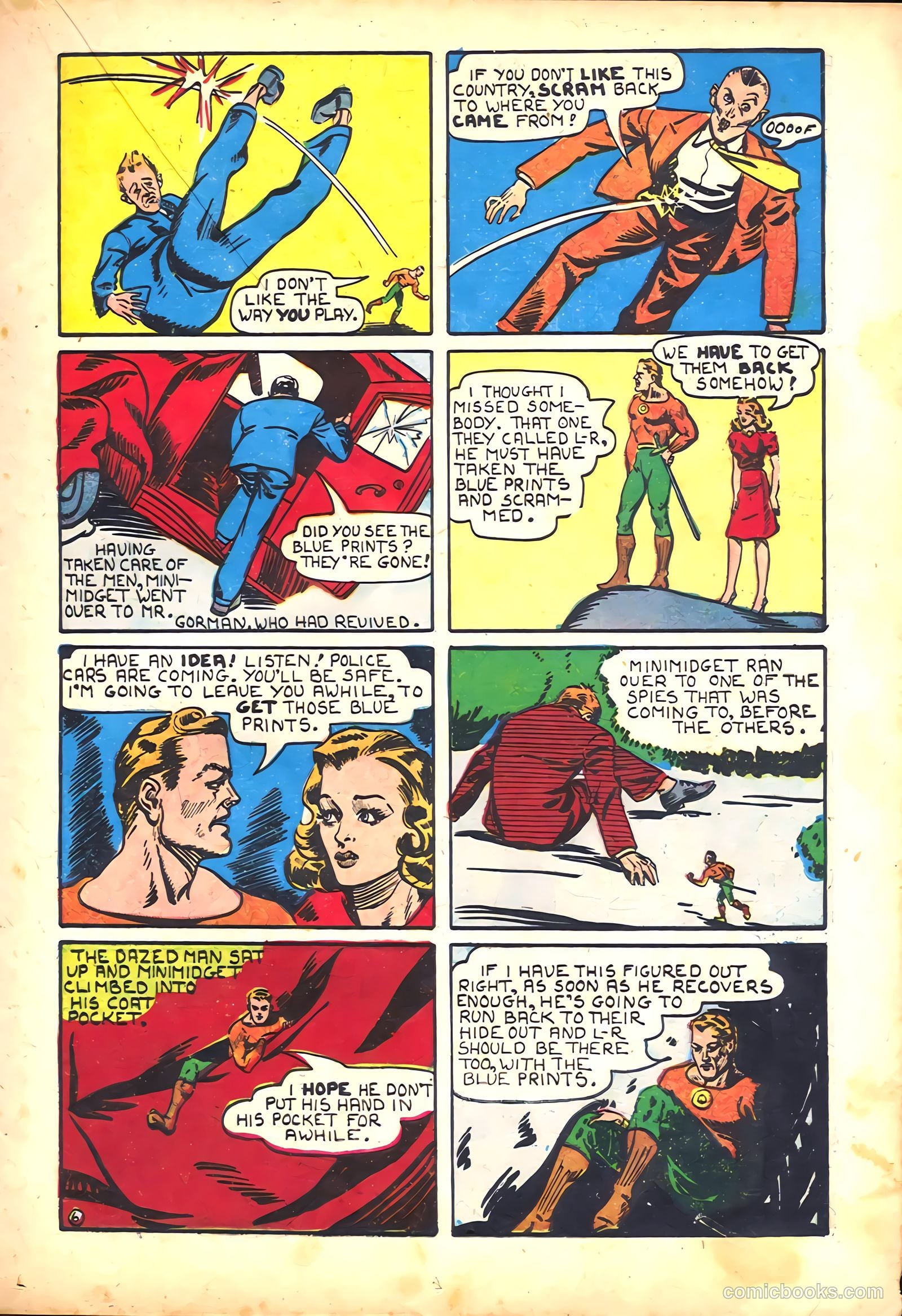 Amazing Man Comics #23 (1941) — page 33 of 68