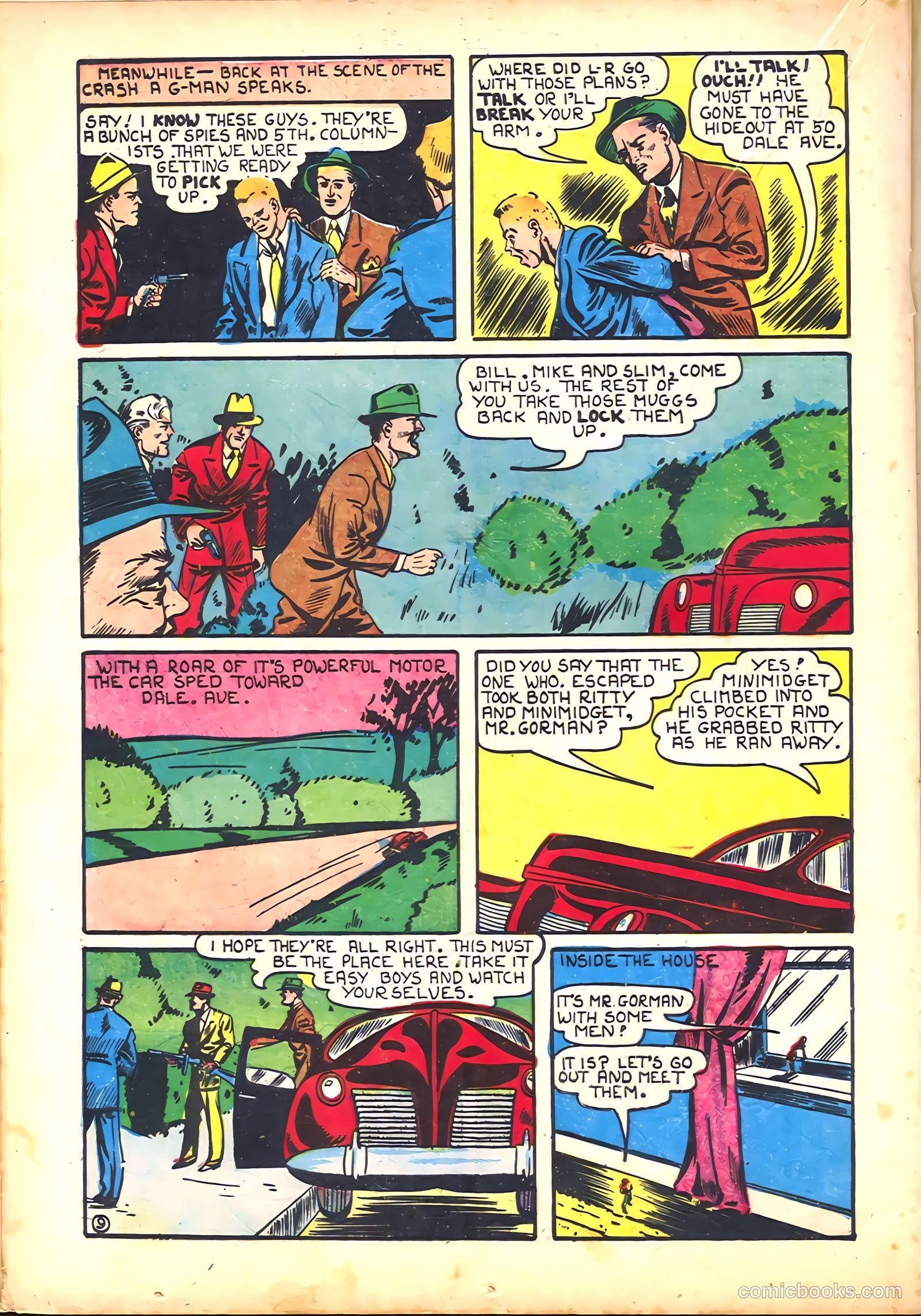 Amazing Man Comics #23 (1941) — page 36 of 68