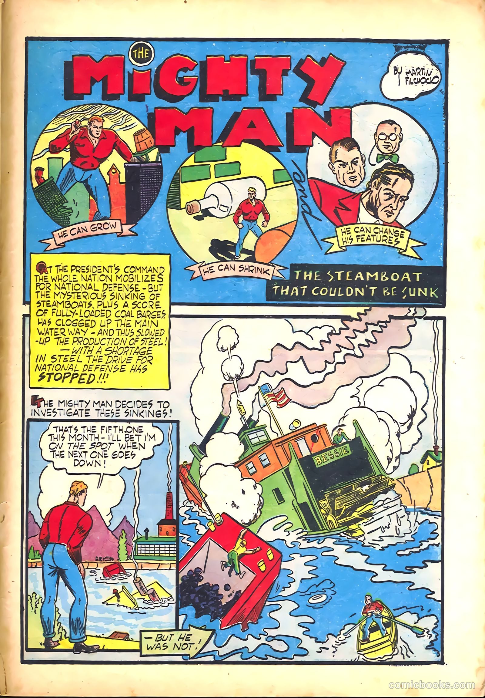 Amazing Man Comics #23 (1941) — page 57 of 68