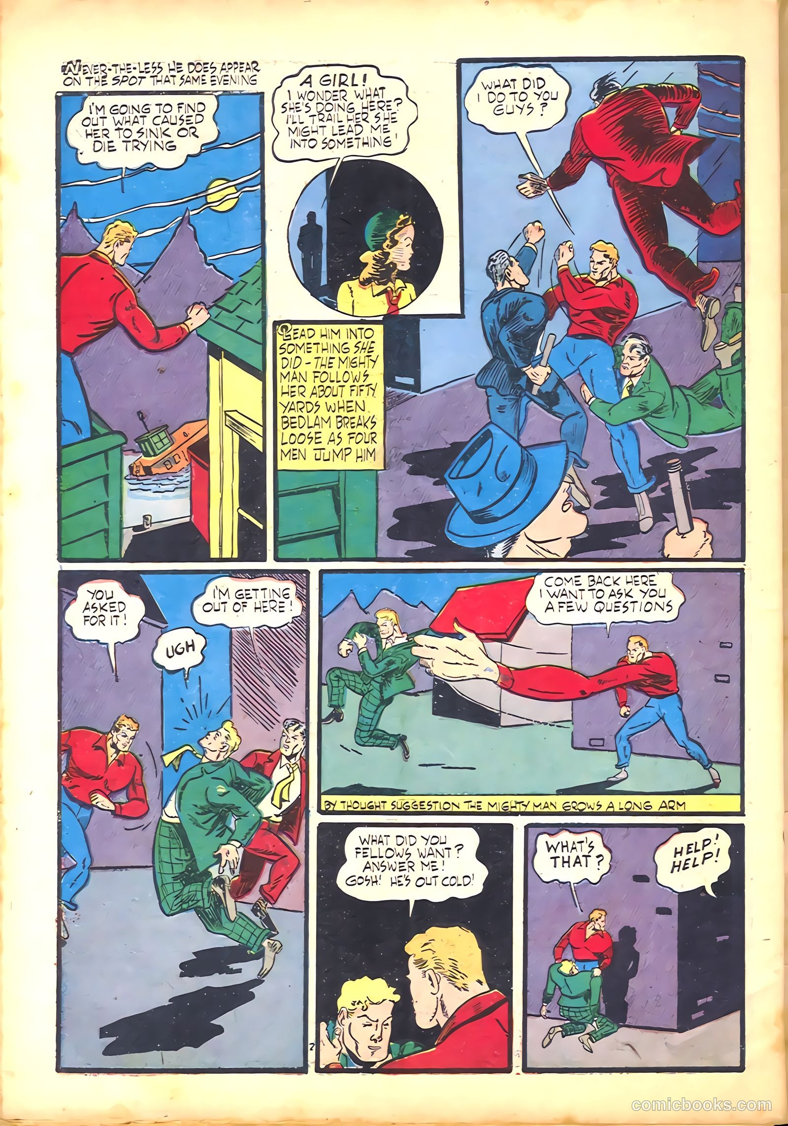 Amazing Man Comics #23 (1941) — page 58 of 68