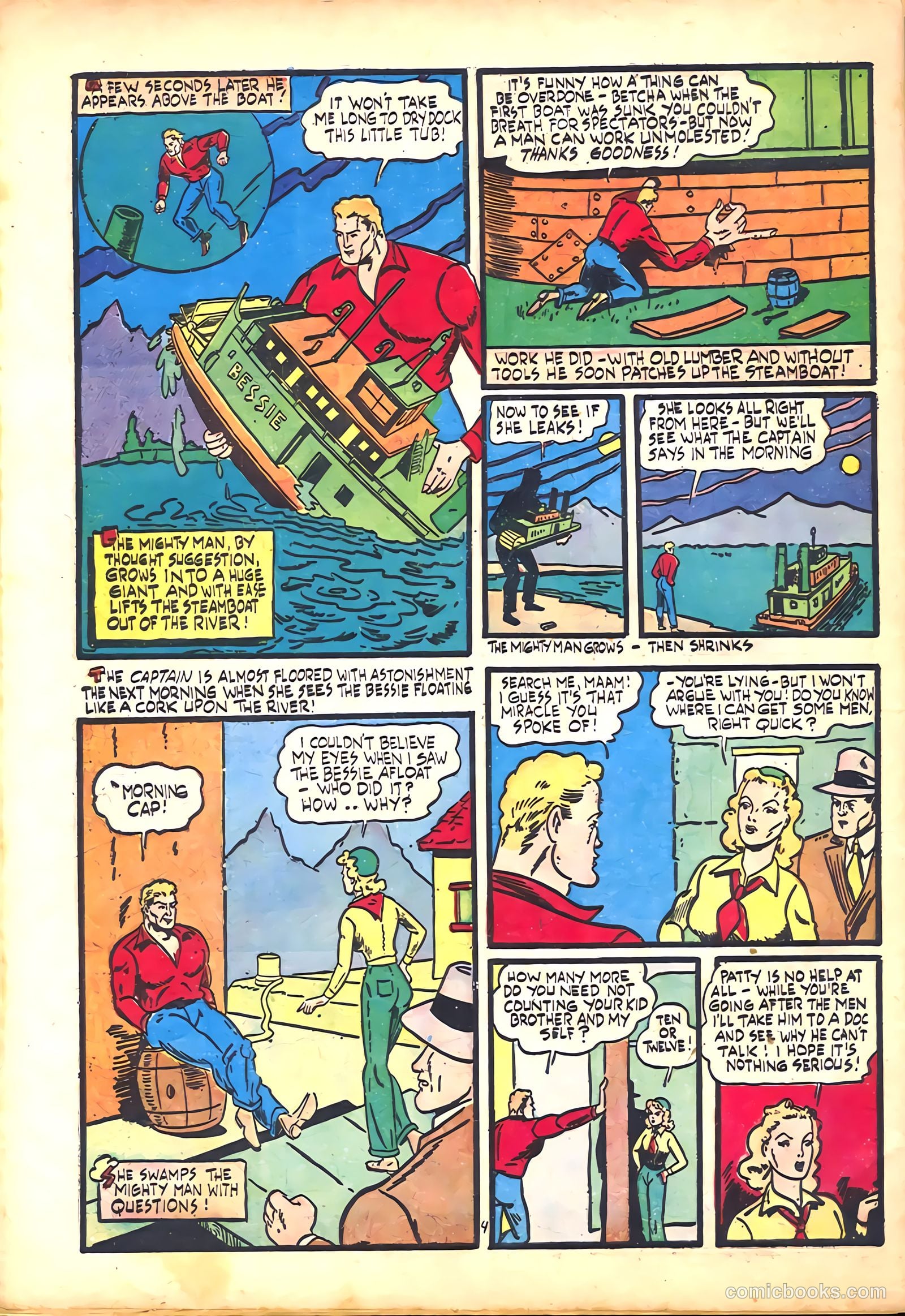 Amazing Man Comics #23 (1941) — page 60 of 68