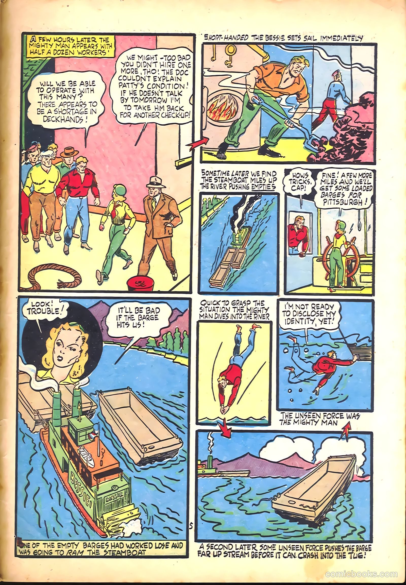 Amazing Man Comics #23 (1941) — page 61 of 68