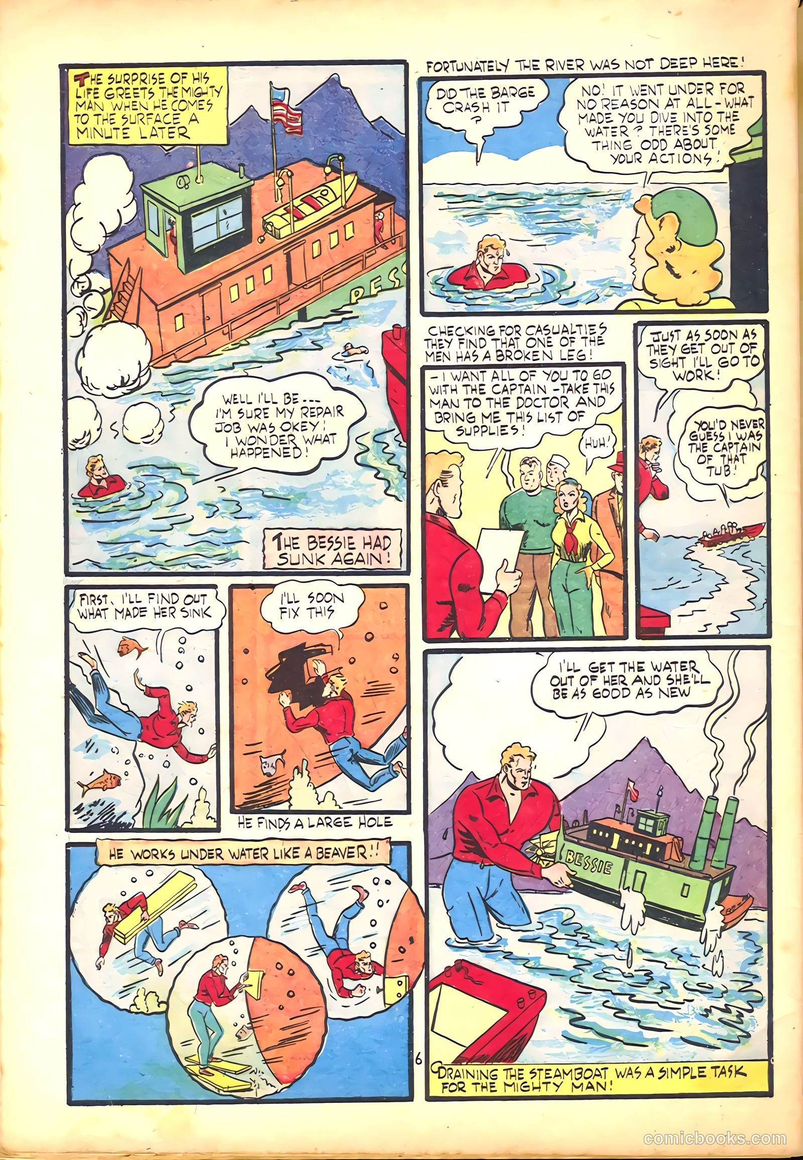 Amazing Man Comics #23 (1941) — page 62 of 68