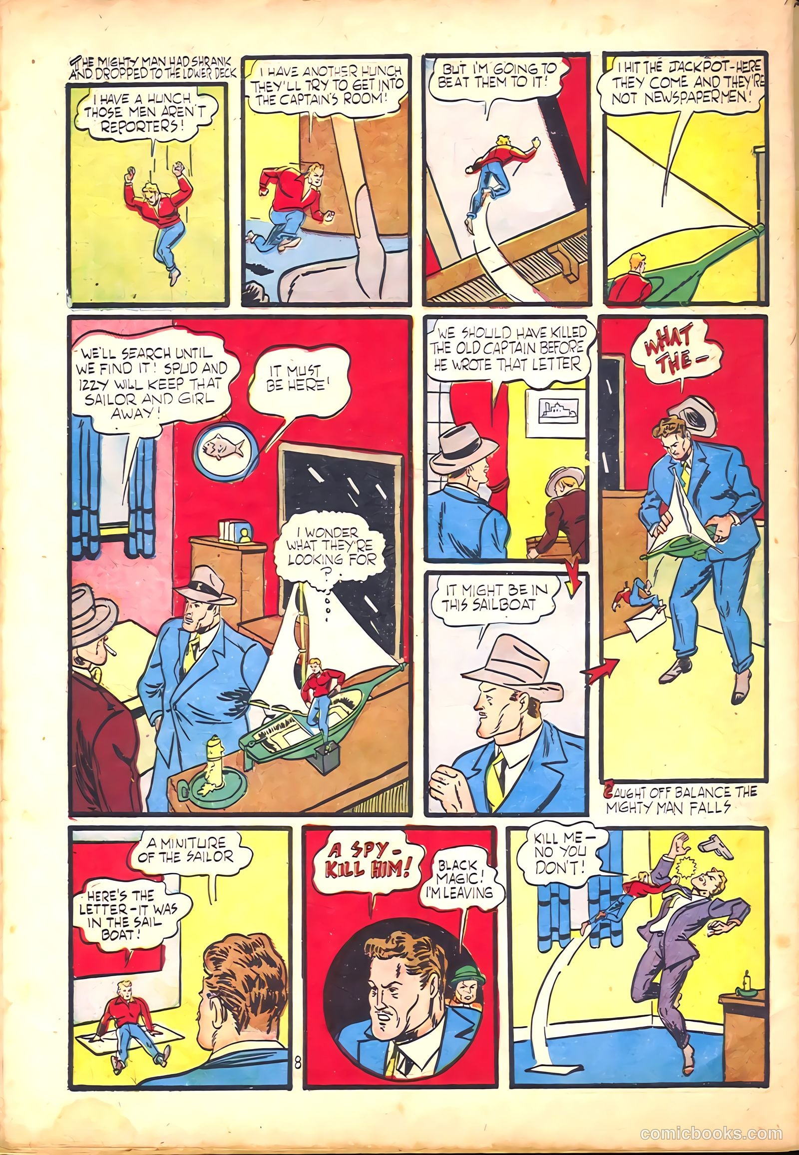Amazing Man Comics #23 (1941) — page 64 of 68