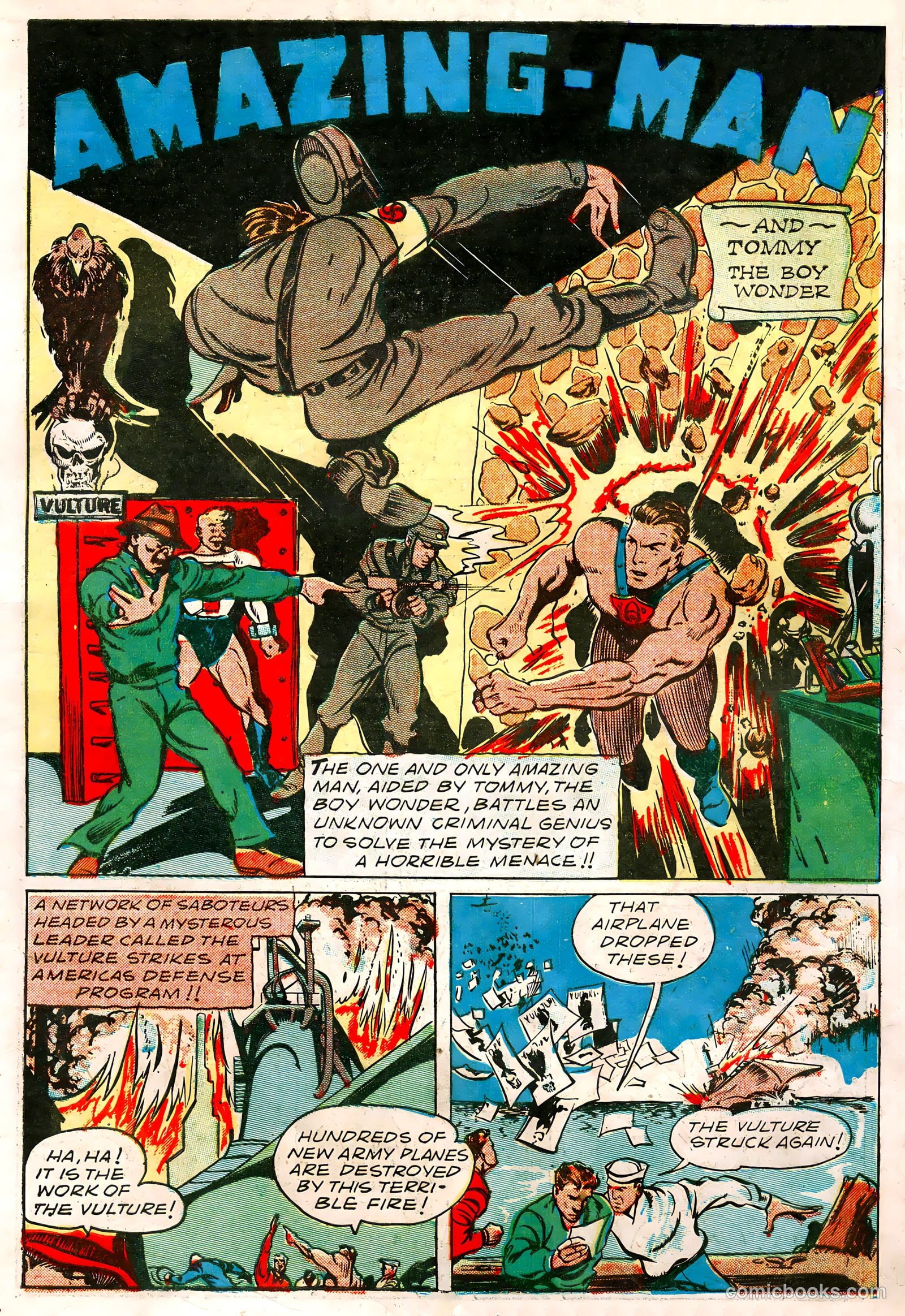 Amazing Man Comics #24 (1941) — page 3 of 68