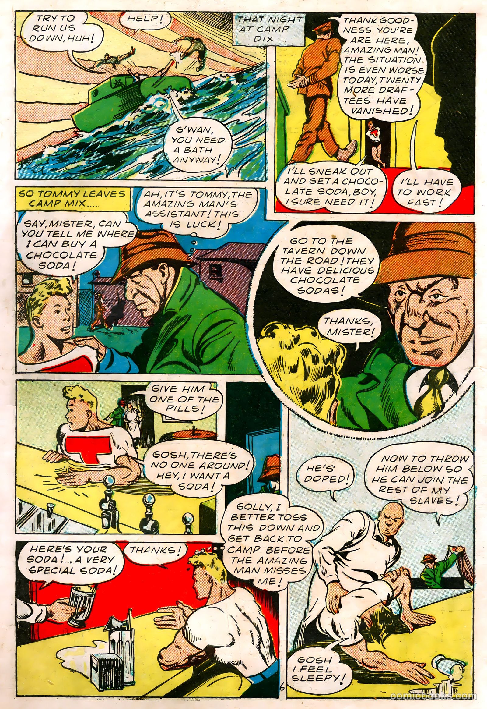 Amazing Man Comics #24 (1941) — page 8 of 68