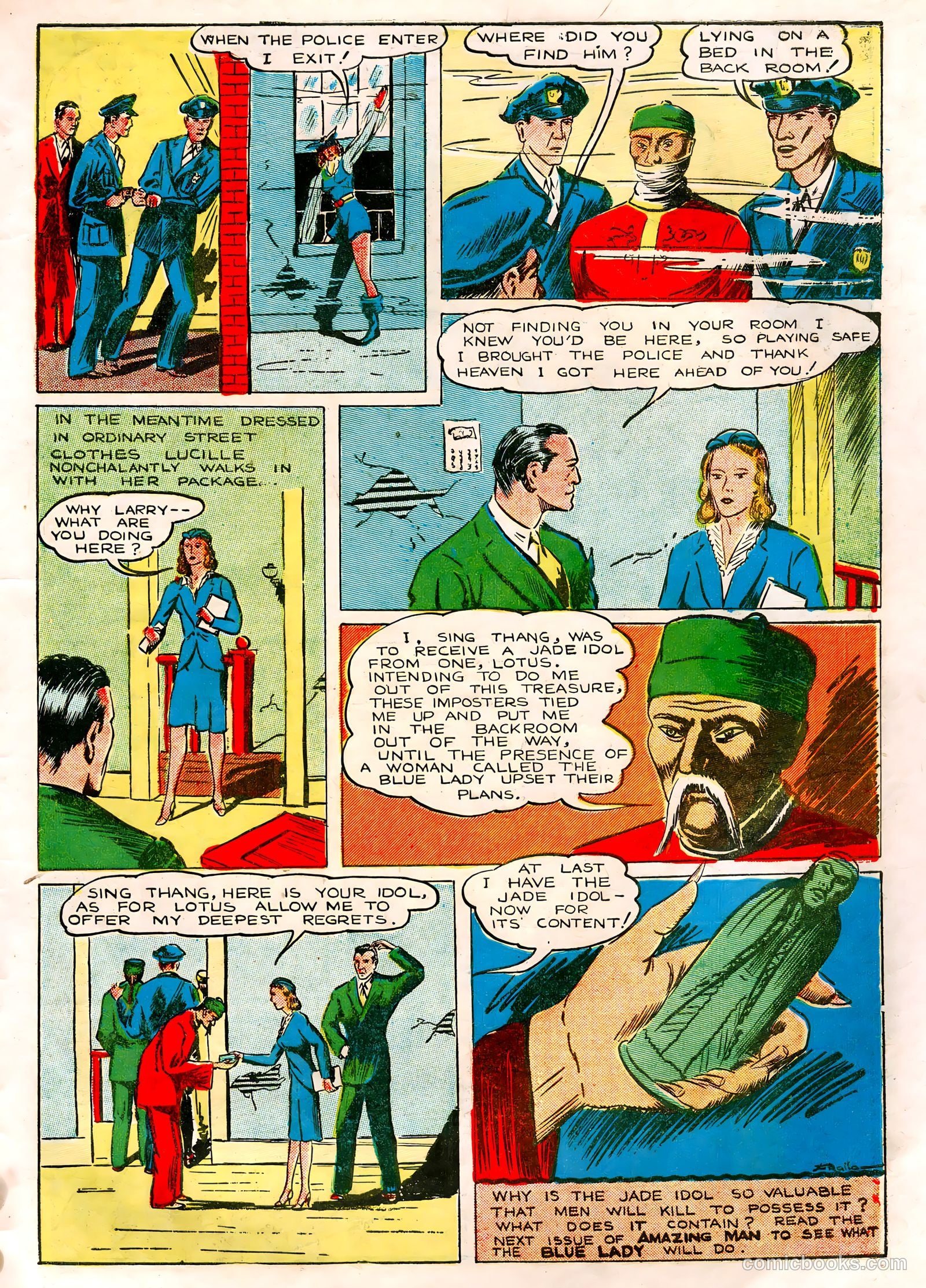 Amazing Man Comics #24 (1941) — page 59 of 68