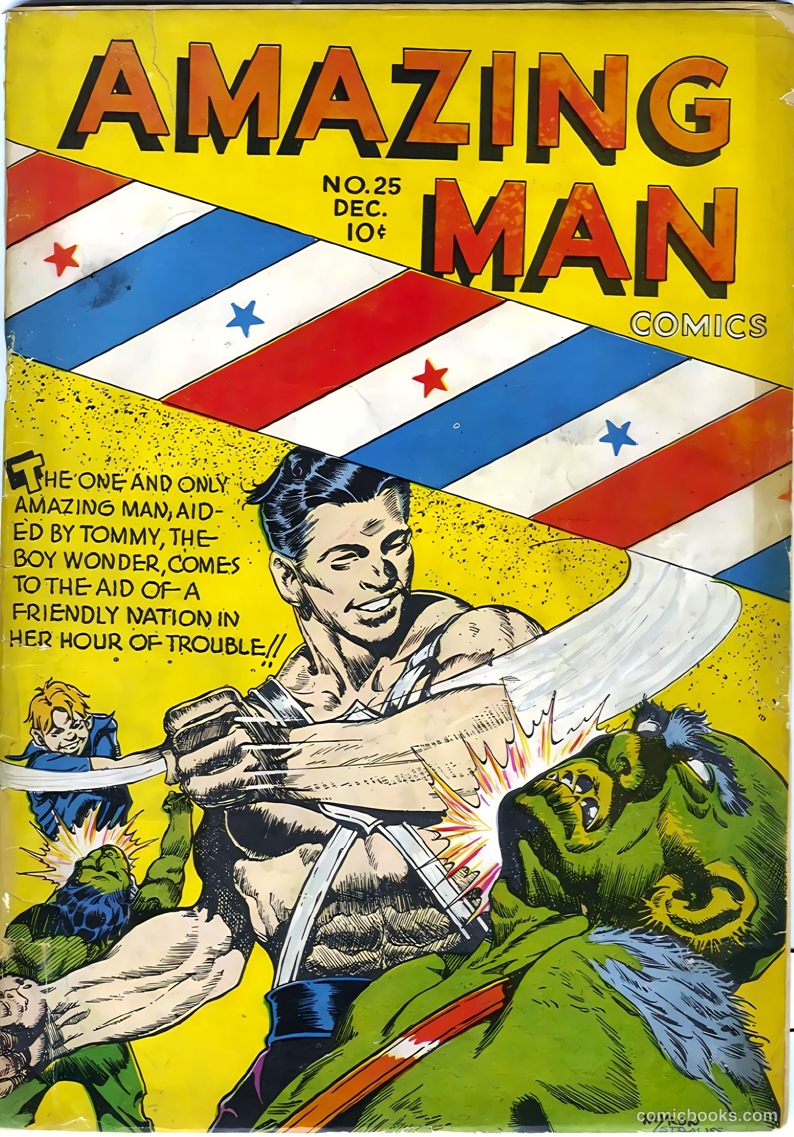 Amazing Man Comics #25
