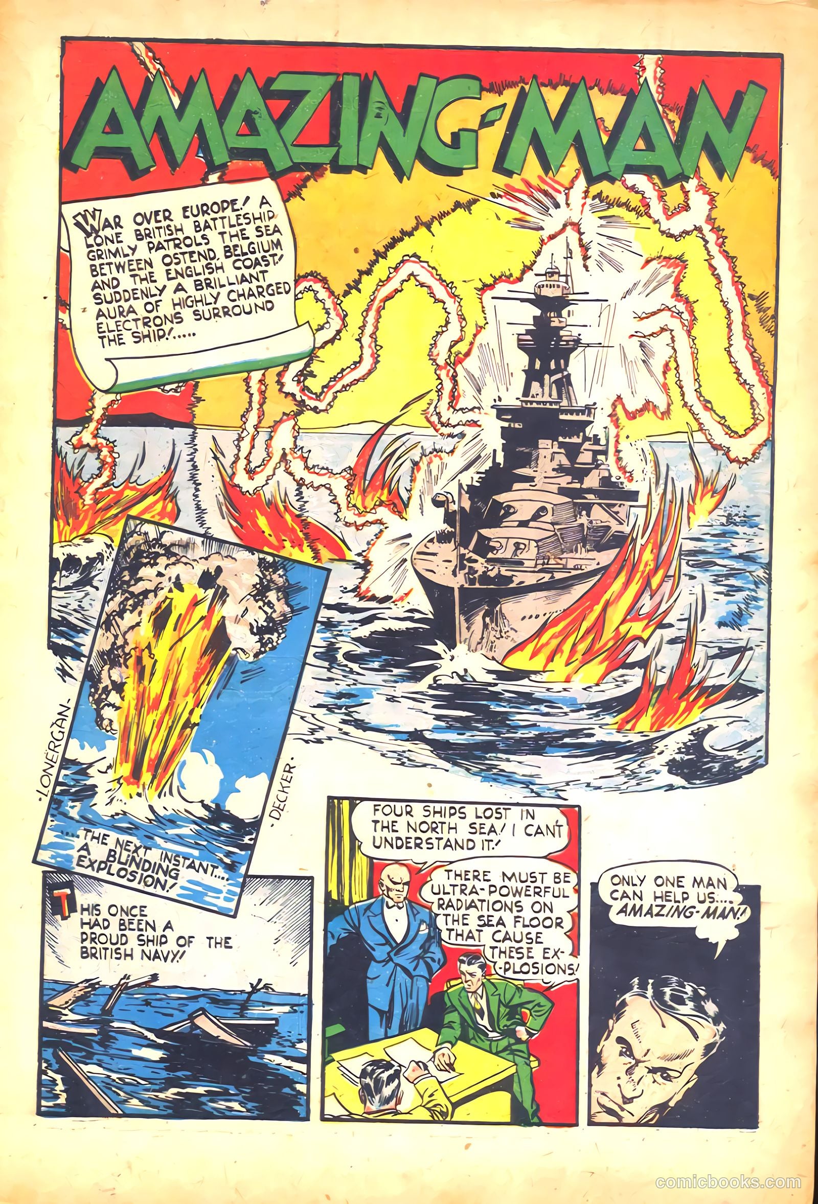 Amazing Man Comics #25 (1941) — page 3 of 68