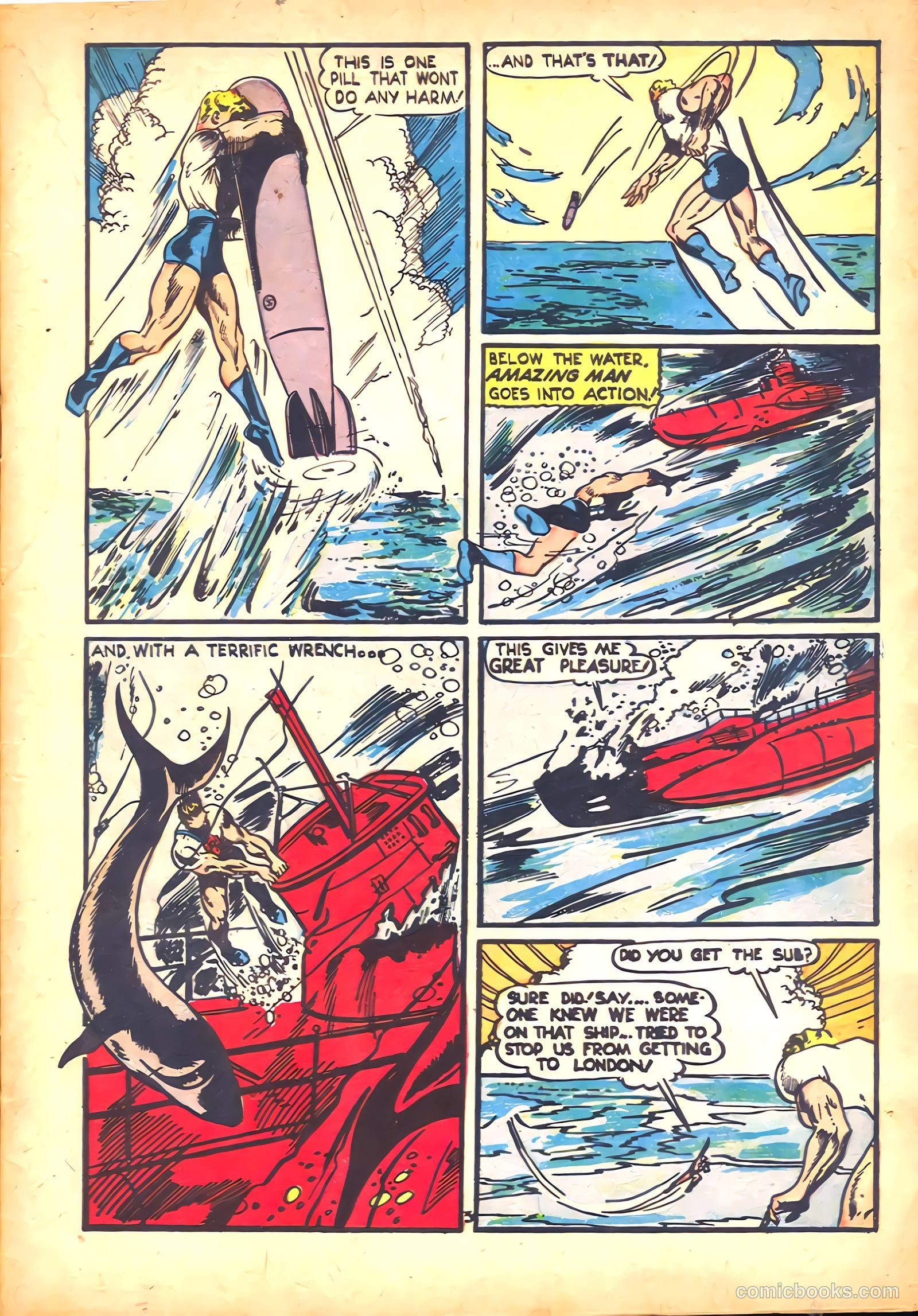 Amazing Man Comics #25 (1941) — page 5 of 68