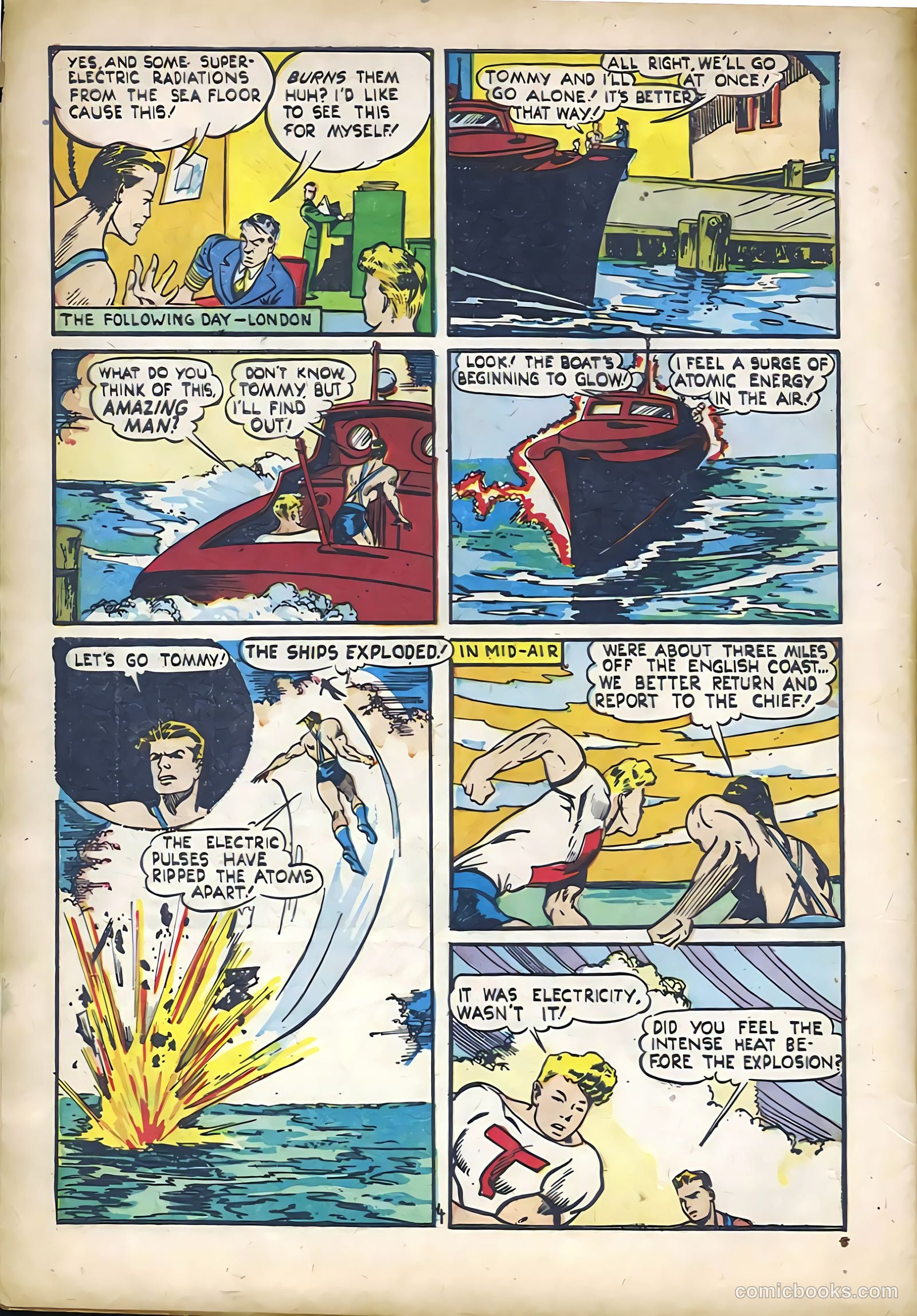 Amazing Man Comics #25 (1941) — page 6 of 68